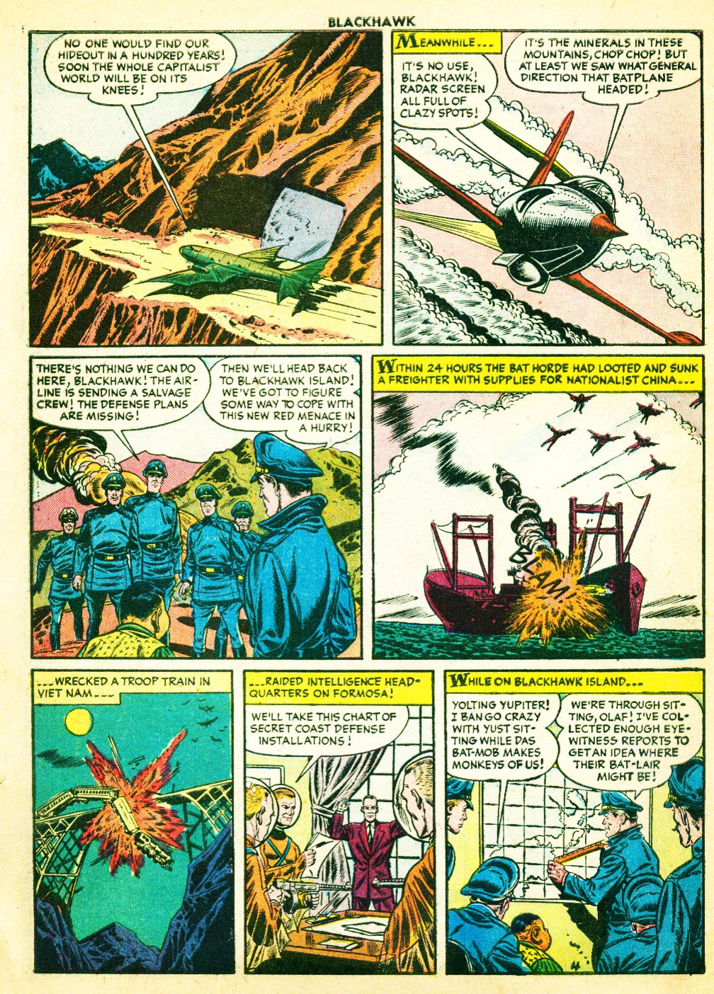 Read online Blackhawk (1957) comic -  Issue #97 - 6