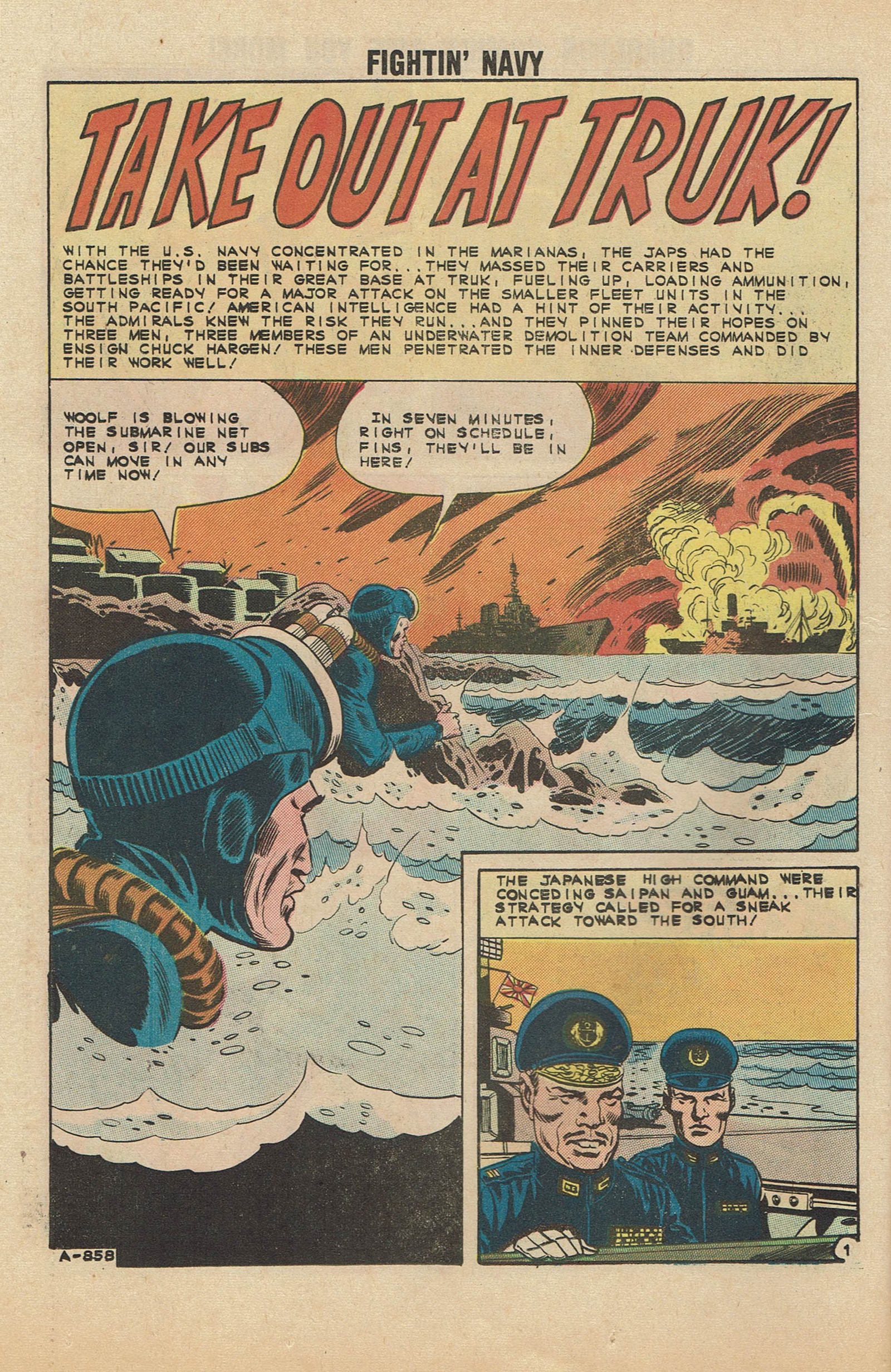 Read online Fightin' Navy comic -  Issue #104 - 26