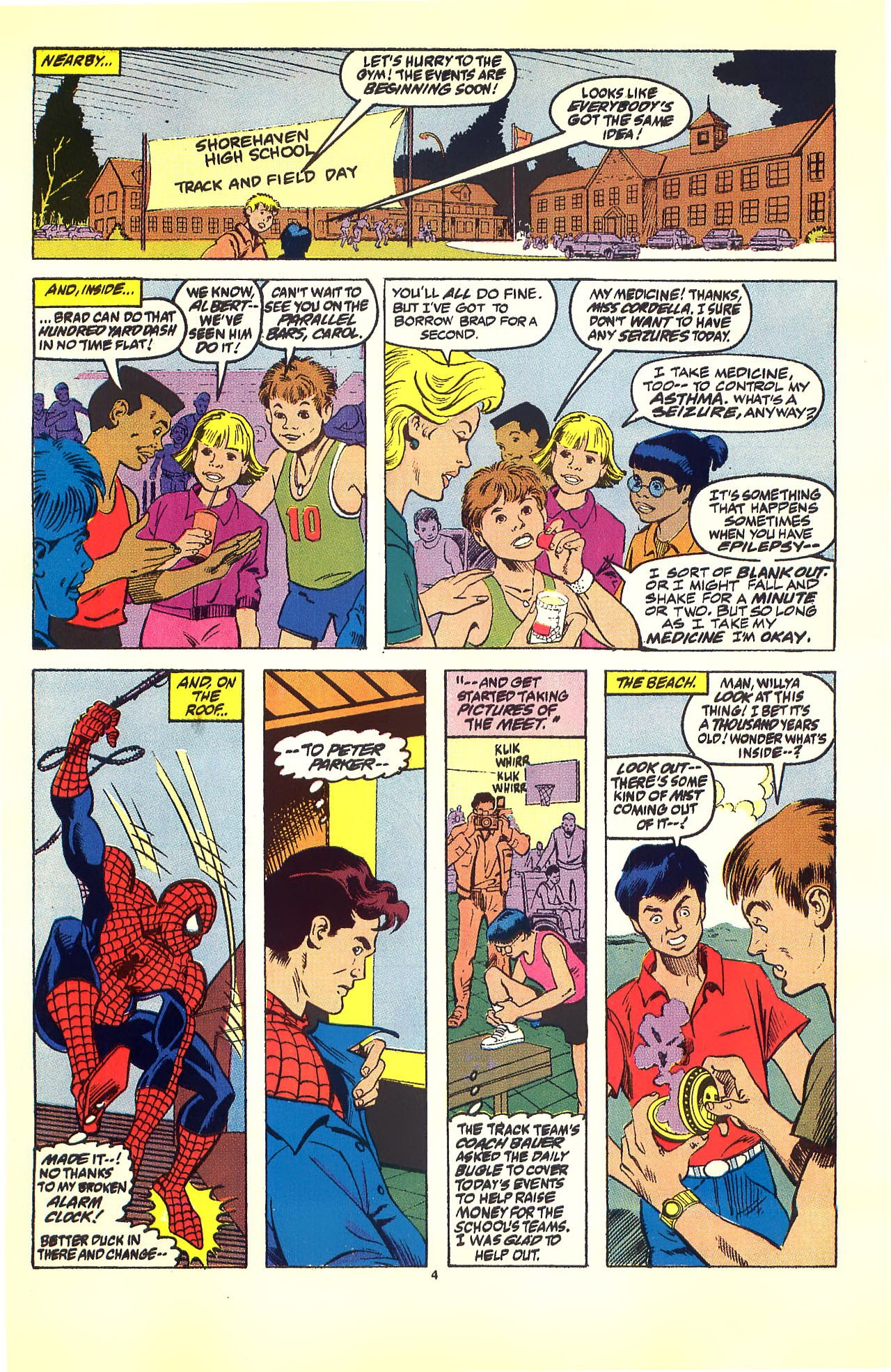 Read online Spider-Man Battles The Myth Monster comic -  Issue # Full - 6