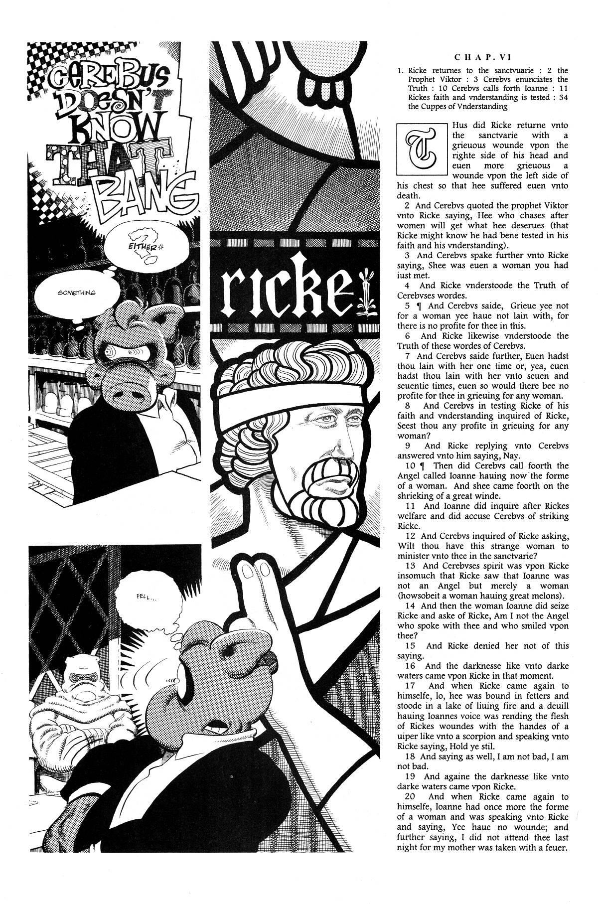 Read online Cerebus comic -  Issue #225 - 14