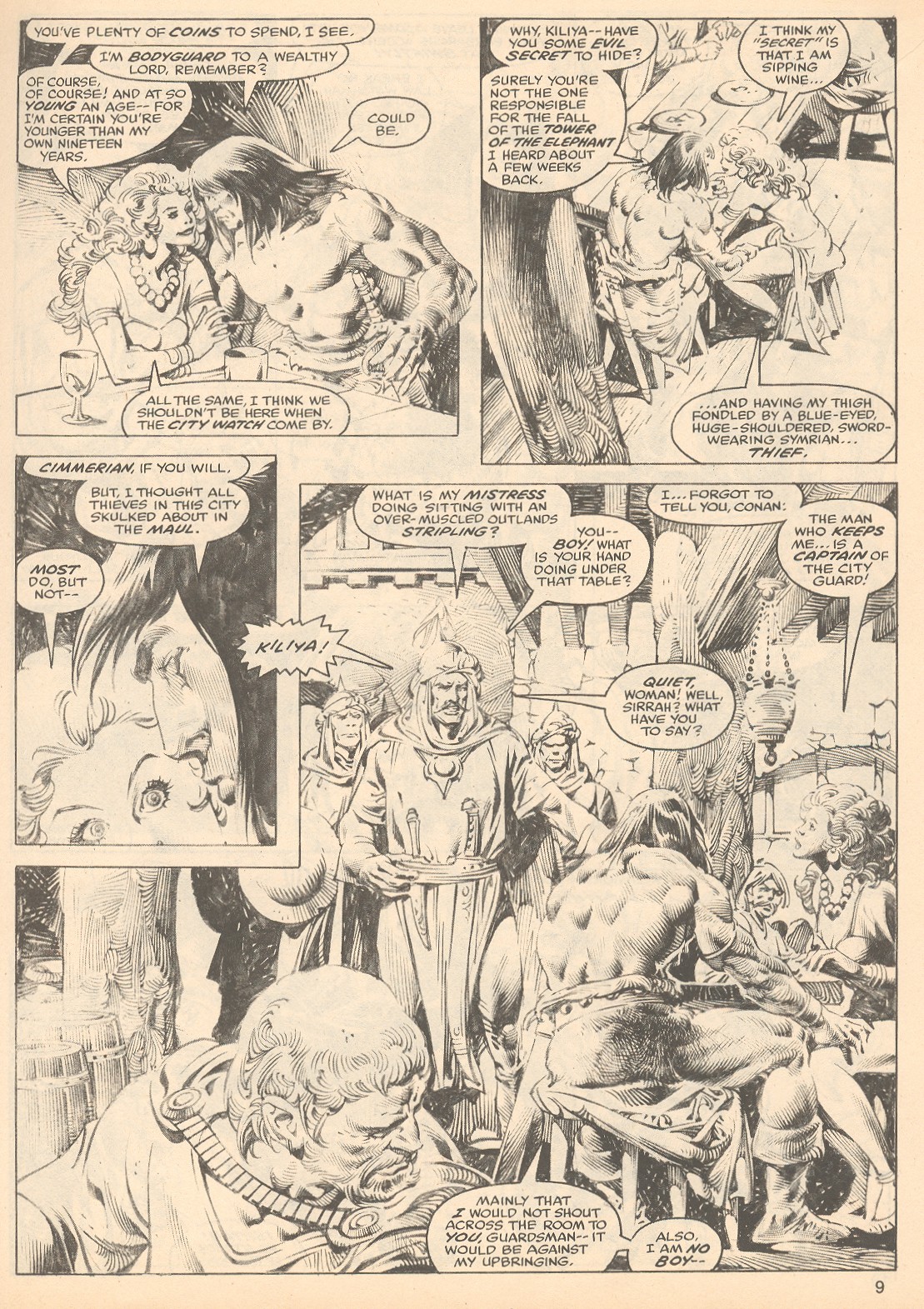 Read online The Savage Sword Of Conan comic -  Issue #53 - 9