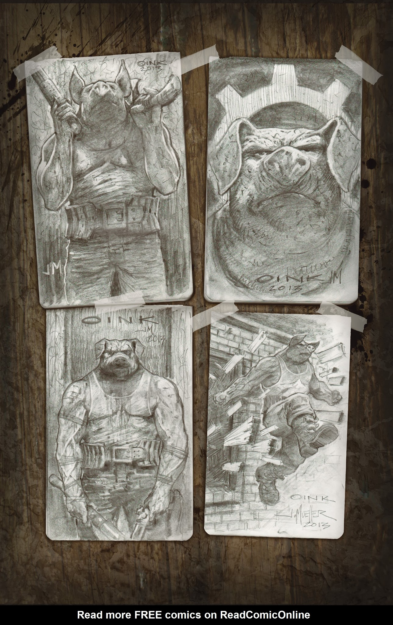 Read online Oink: Heaven's Butcher comic -  Issue # TPB - 109