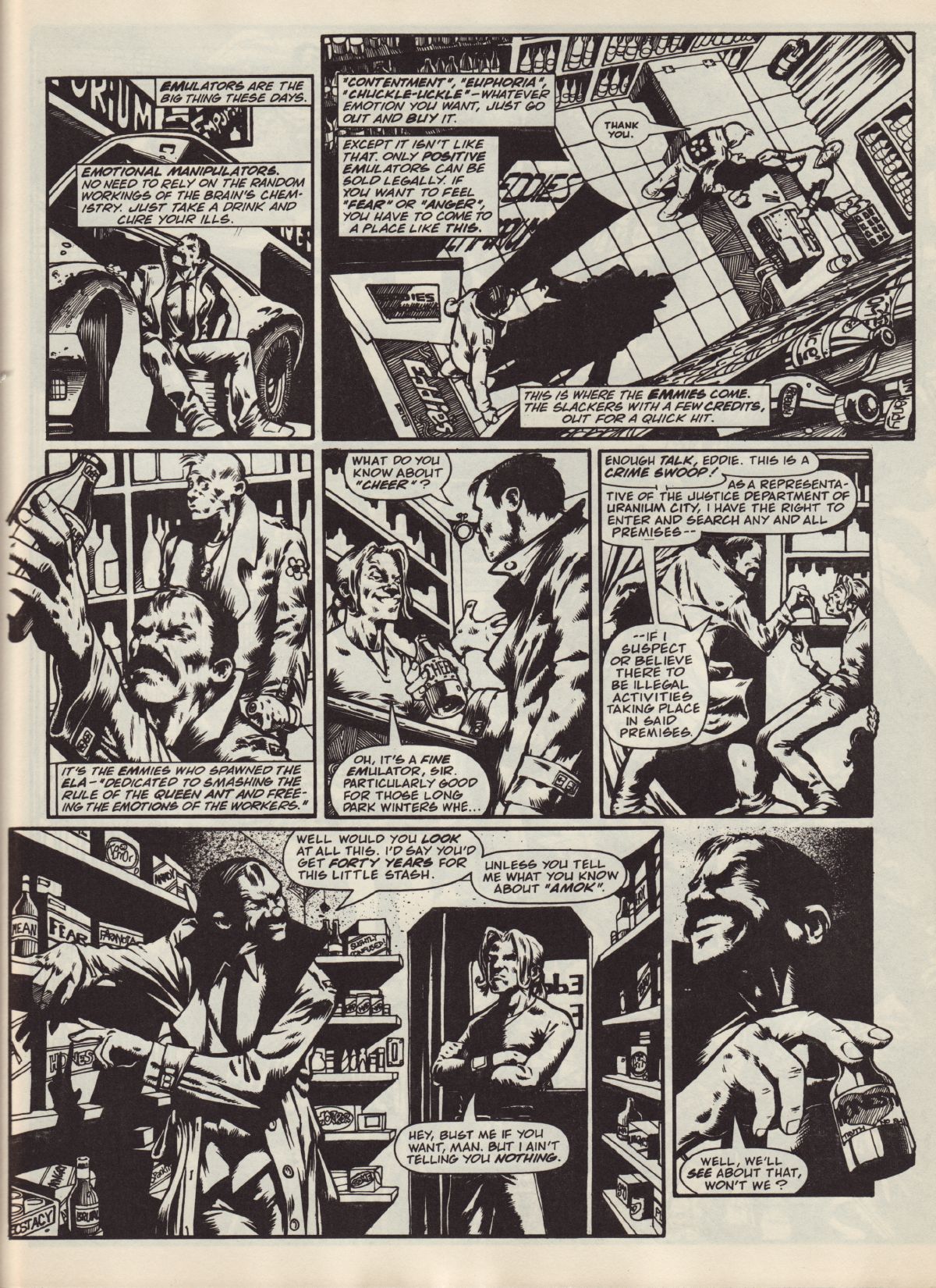 Read online Judge Dredd: The Megazine (vol. 2) comic -  Issue #74 - 37