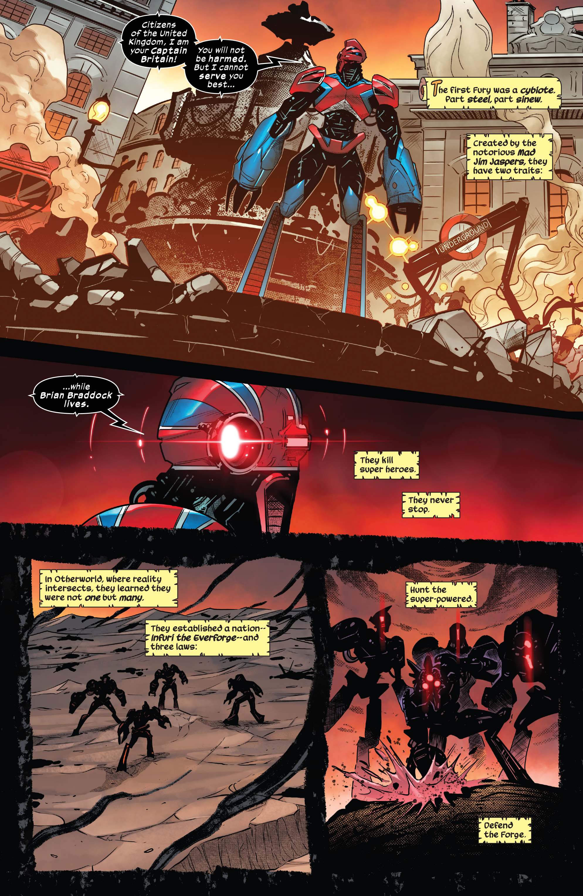Read online Betsy Braddock: Captain Britain comic -  Issue #3 - 7