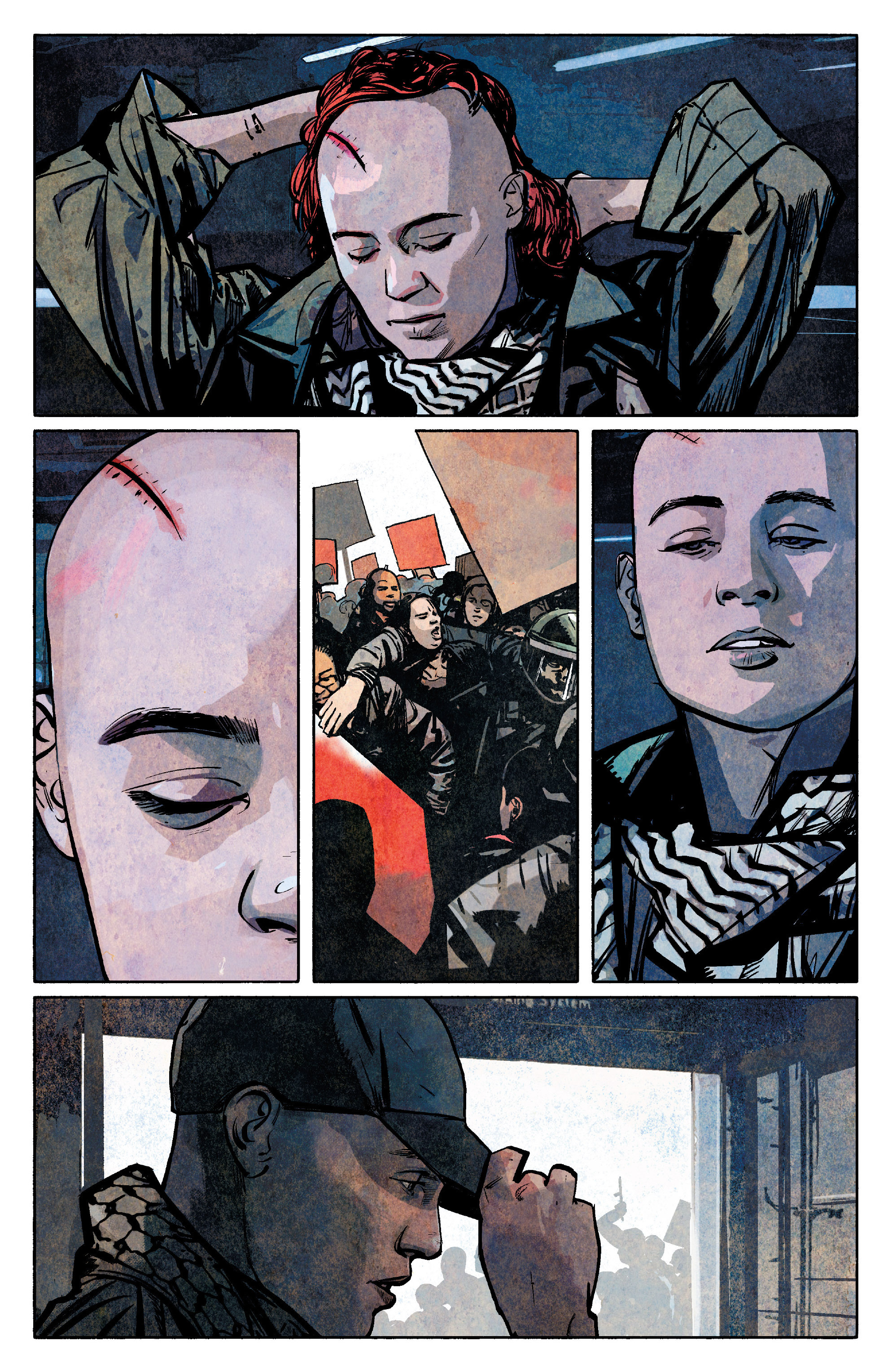 Read online Scarlet comic -  Issue #8 - 23