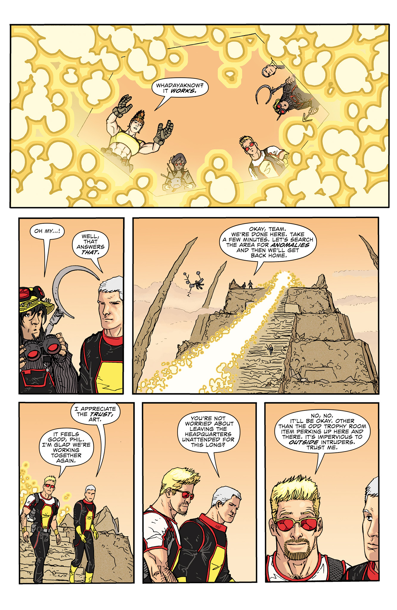 Read online Past Aways comic -  Issue #5 - 14