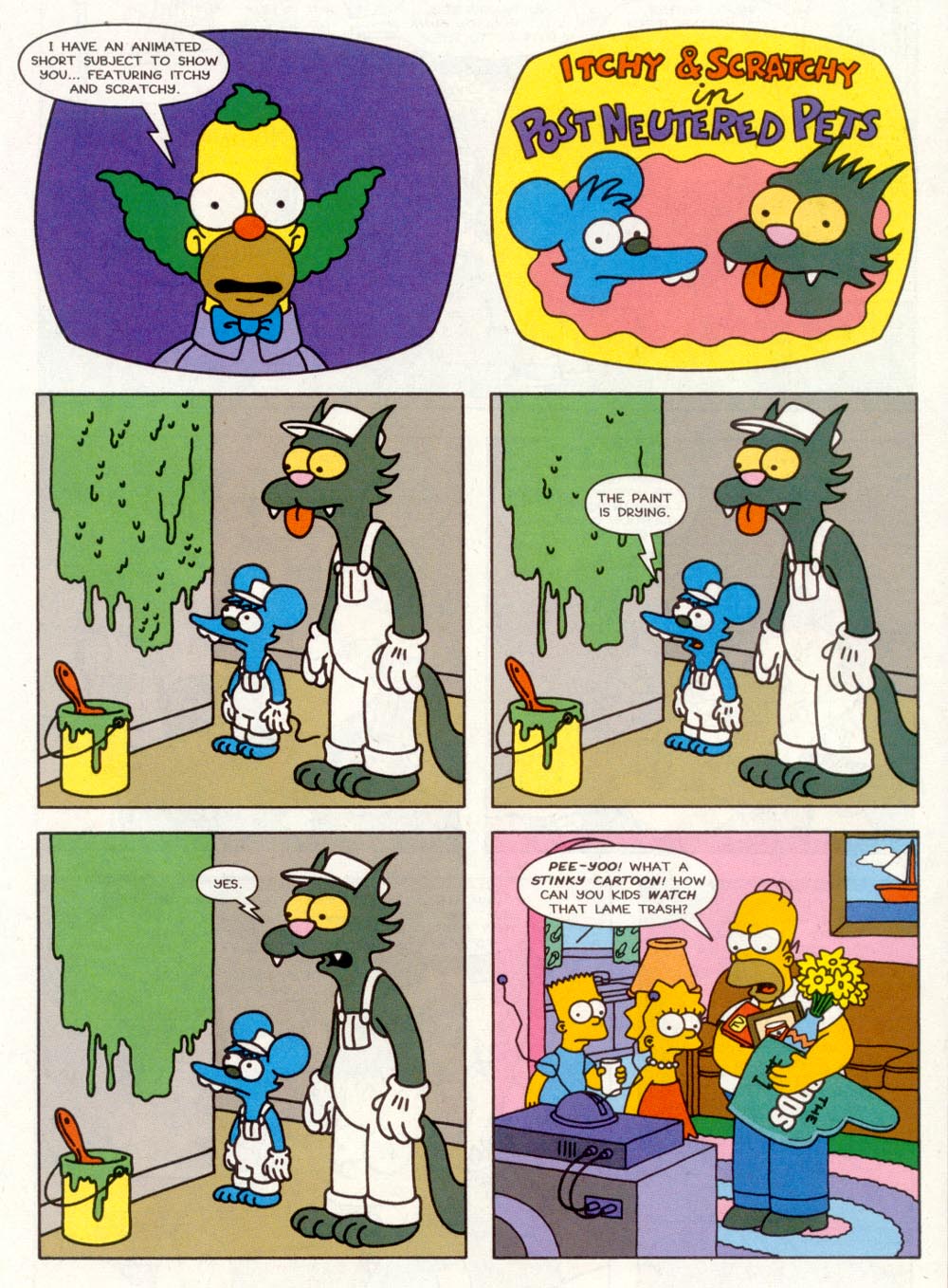 Read online Treehouse of Horror comic -  Issue #3 - 14