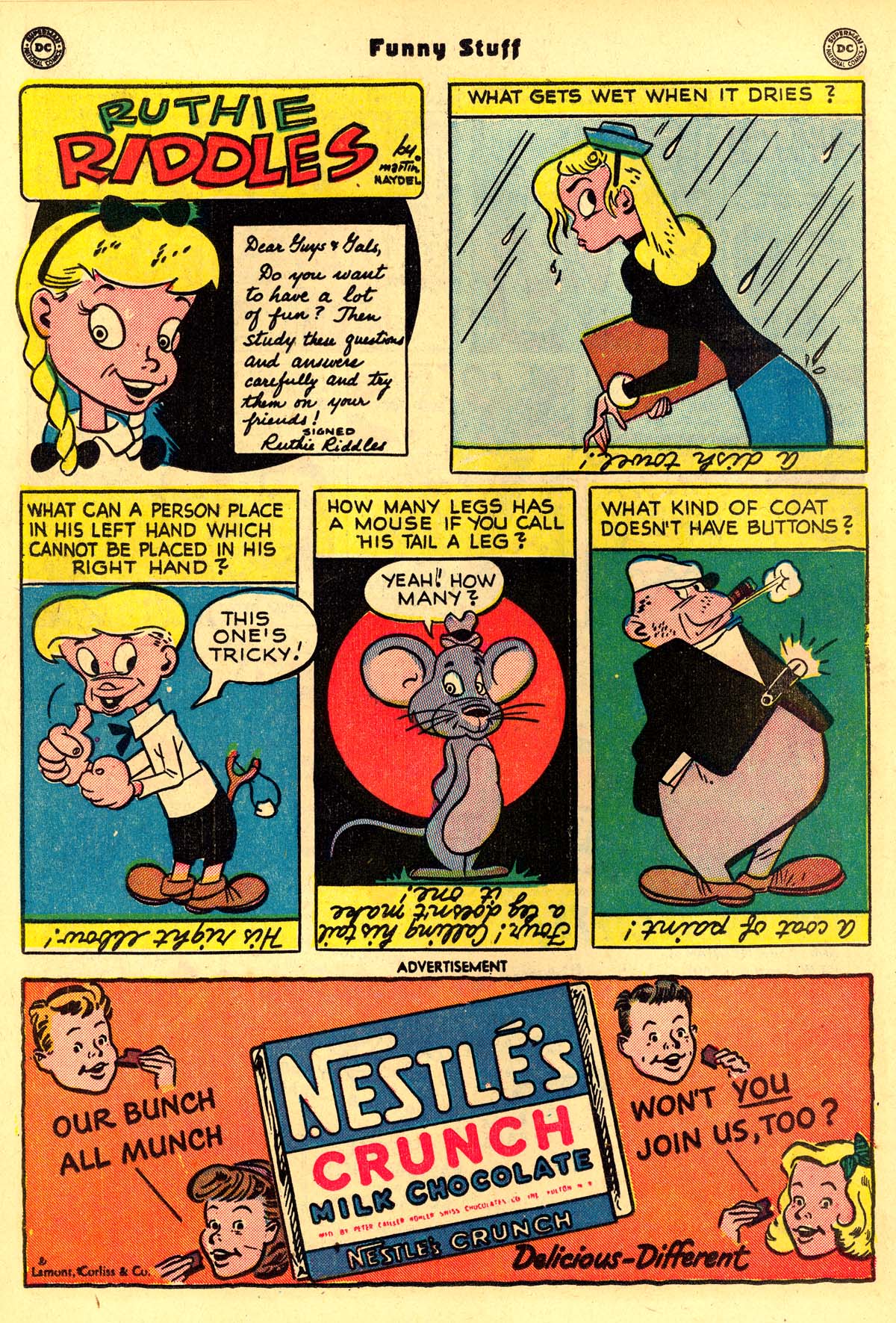 Read online Funny Stuff comic -  Issue #55 - 26