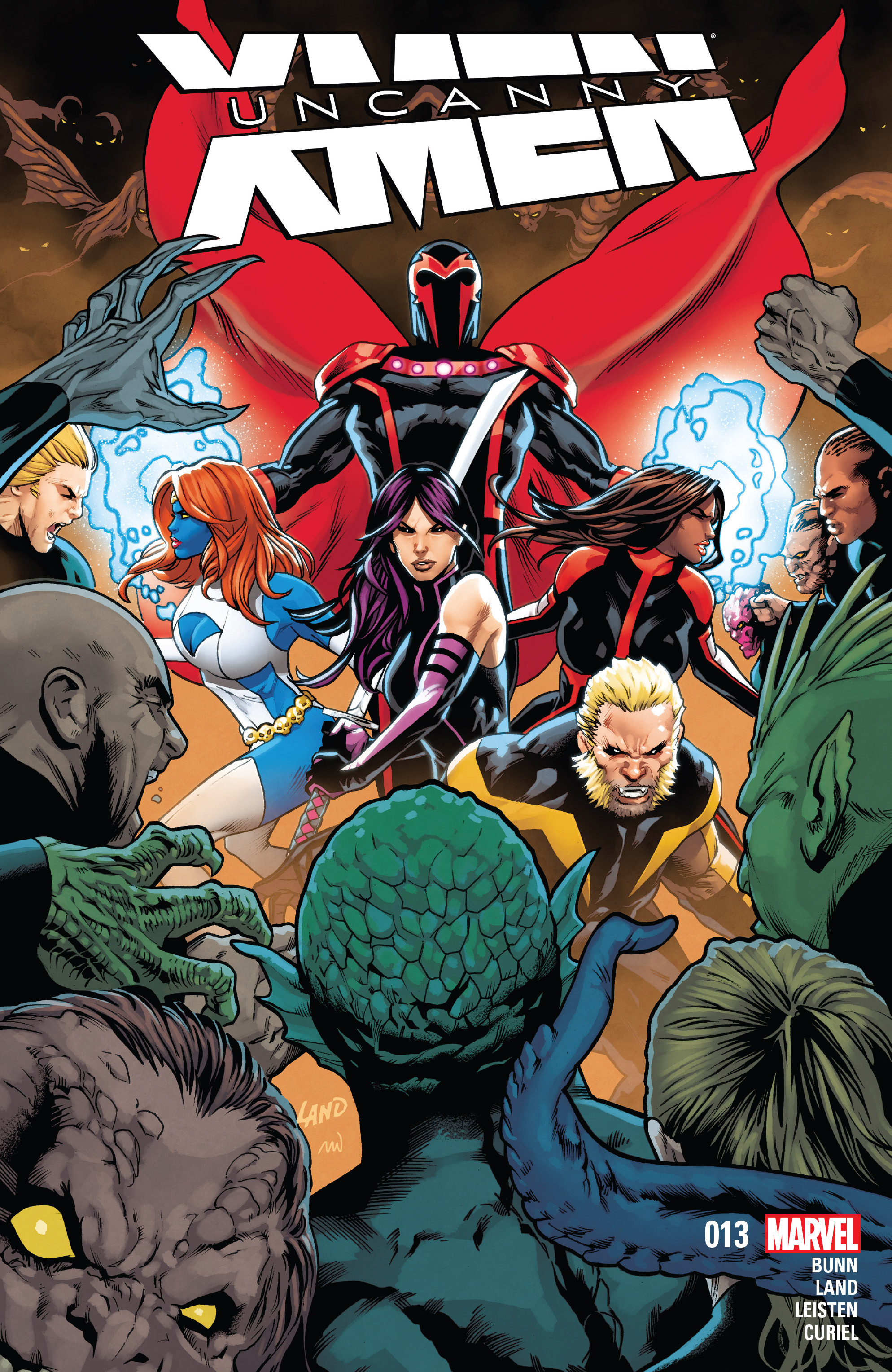 Read online Uncanny X-Men (2016) comic -  Issue #13 - 1