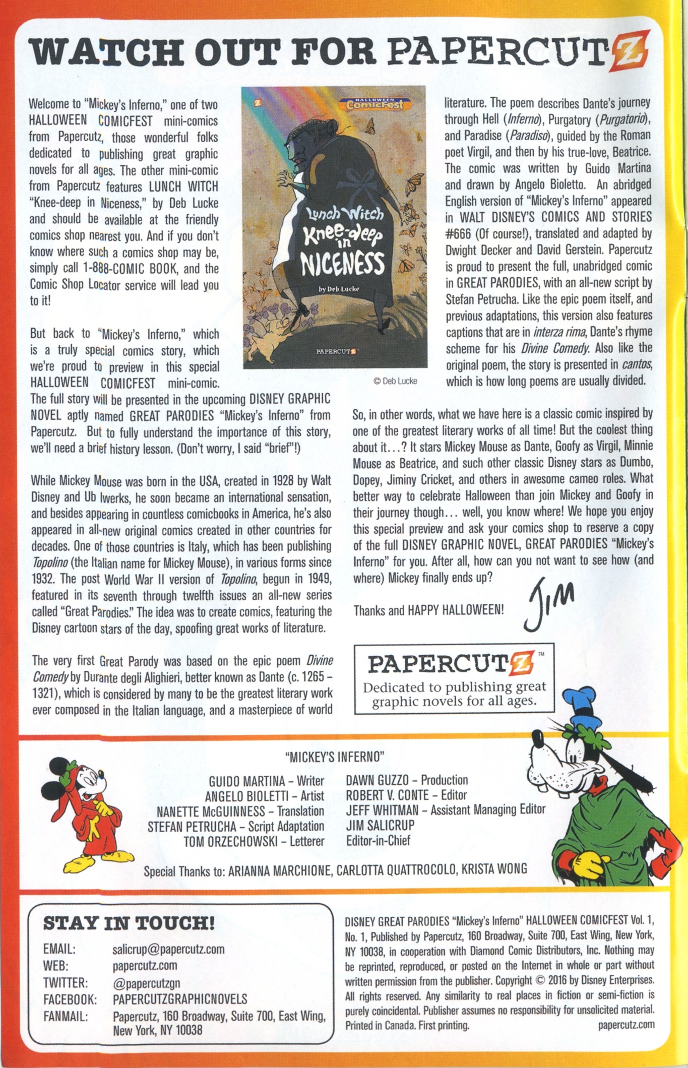 Read online Disney Great Parodies Vol. 1: Mickeys Inferno comic -  Issue # Full - 2