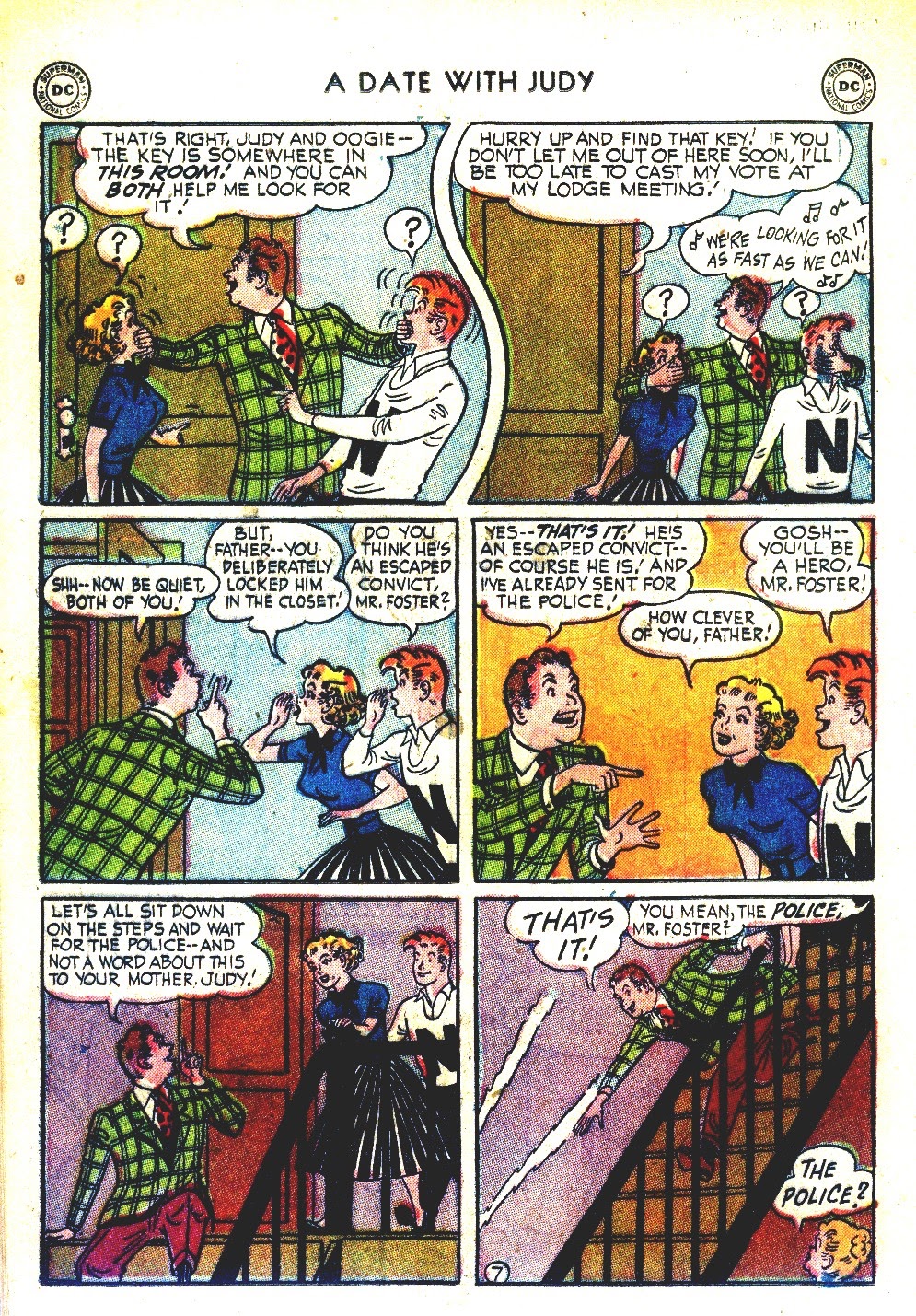 Read online A Date with Judy comic -  Issue #39 - 18