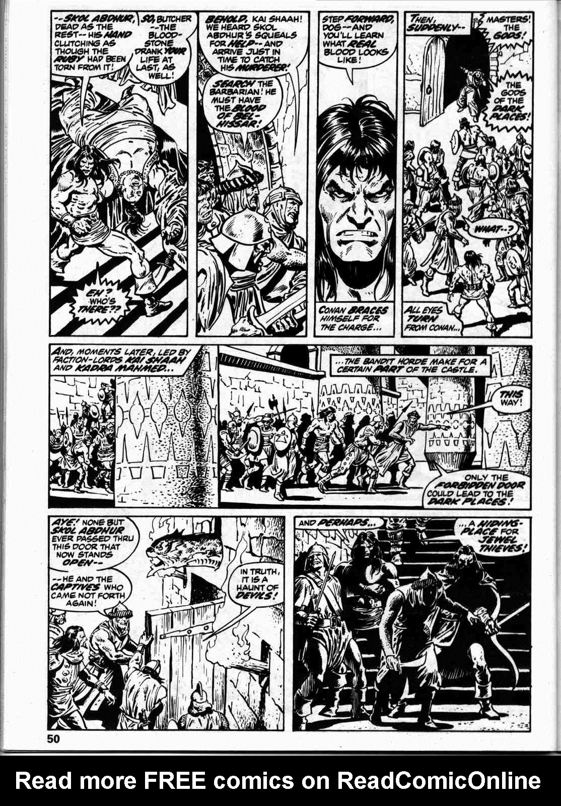 Read online The Savage Sword Of Conan comic -  Issue #59 - 57