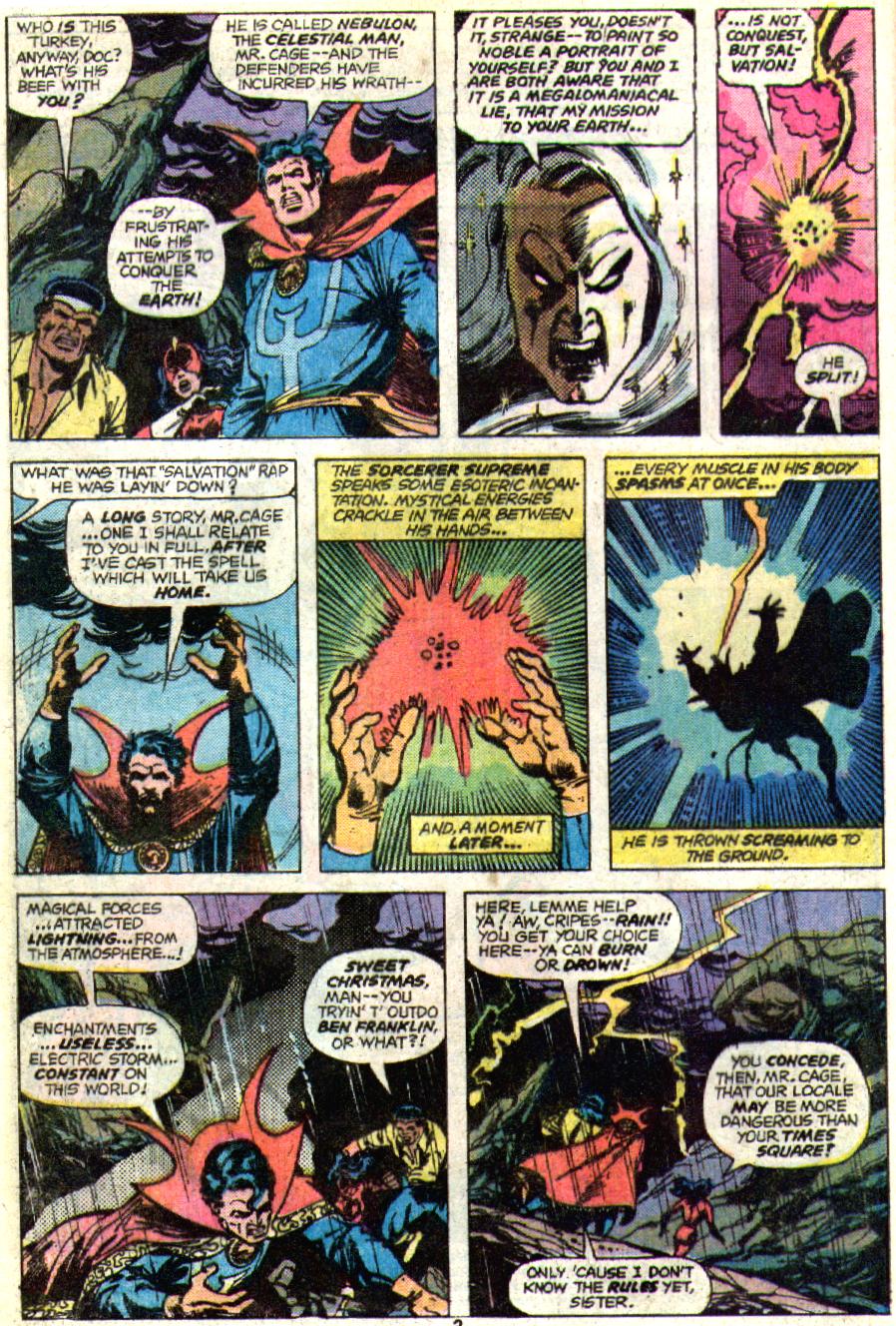 Read online The Defenders (1972) comic -  Issue #38 - 3