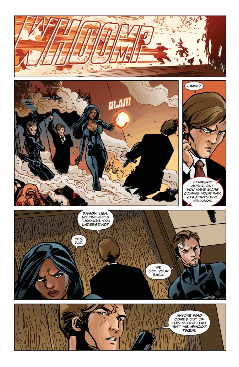 Read online Protocol: Orphans comic -  Issue #4 - 17