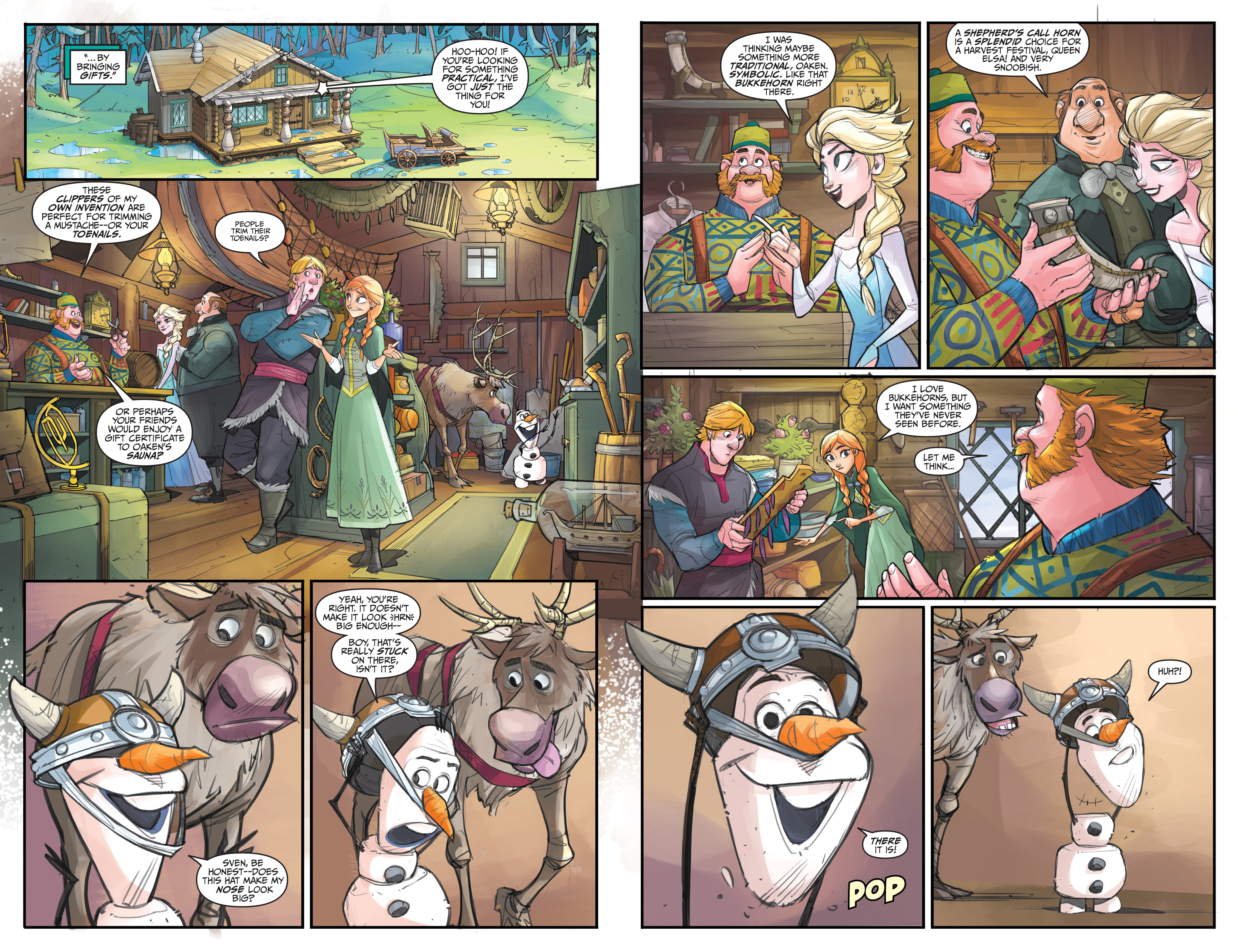 Read online Disney Frozen: Reunion Road comic -  Issue #1 - 10