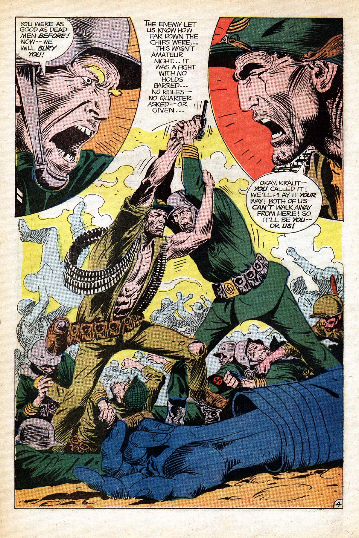 Read online Our Army at War (1952) comic -  Issue #191 - 6