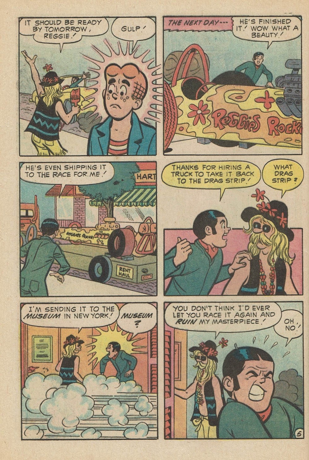 Read online Reggie and Me (1966) comic -  Issue #56 - 31
