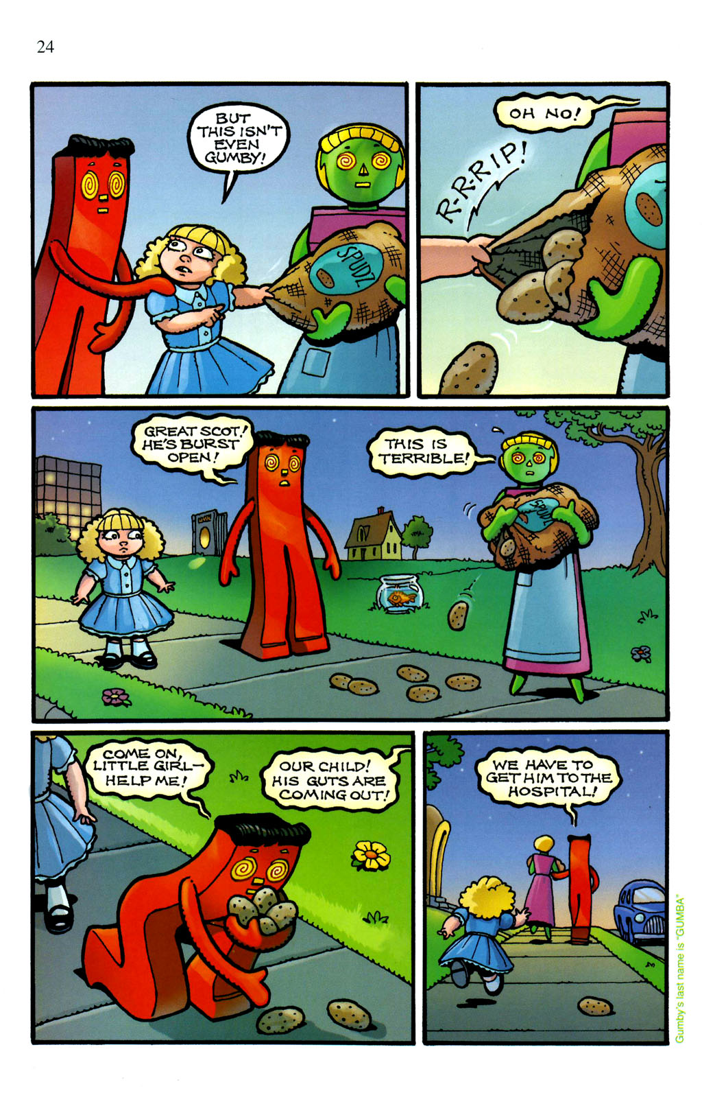 Read online Gumby (2006) comic -  Issue #2 - 26