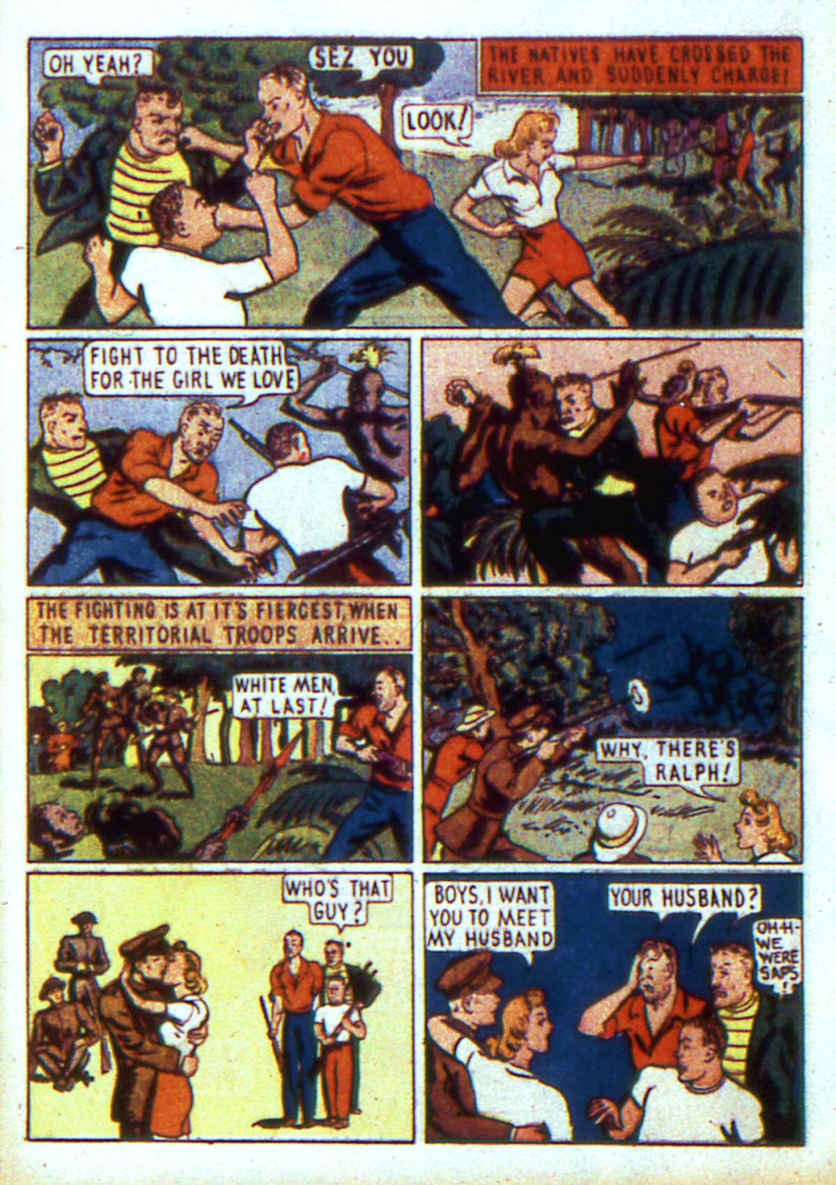 Read online Jungle Comics comic -  Issue #1 - 54