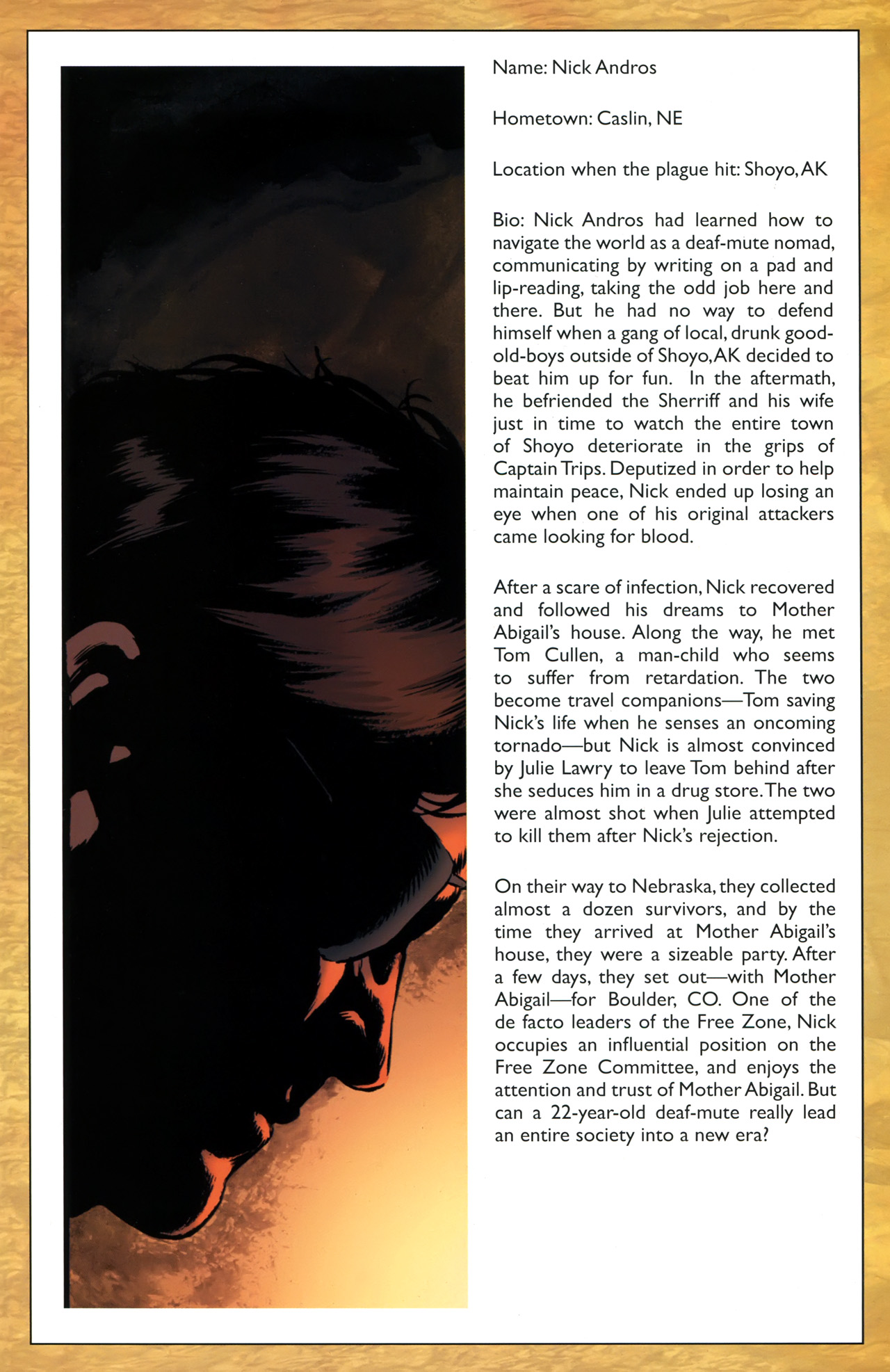 Read online The Stand: No Man's Land comic -  Issue #1 - 31