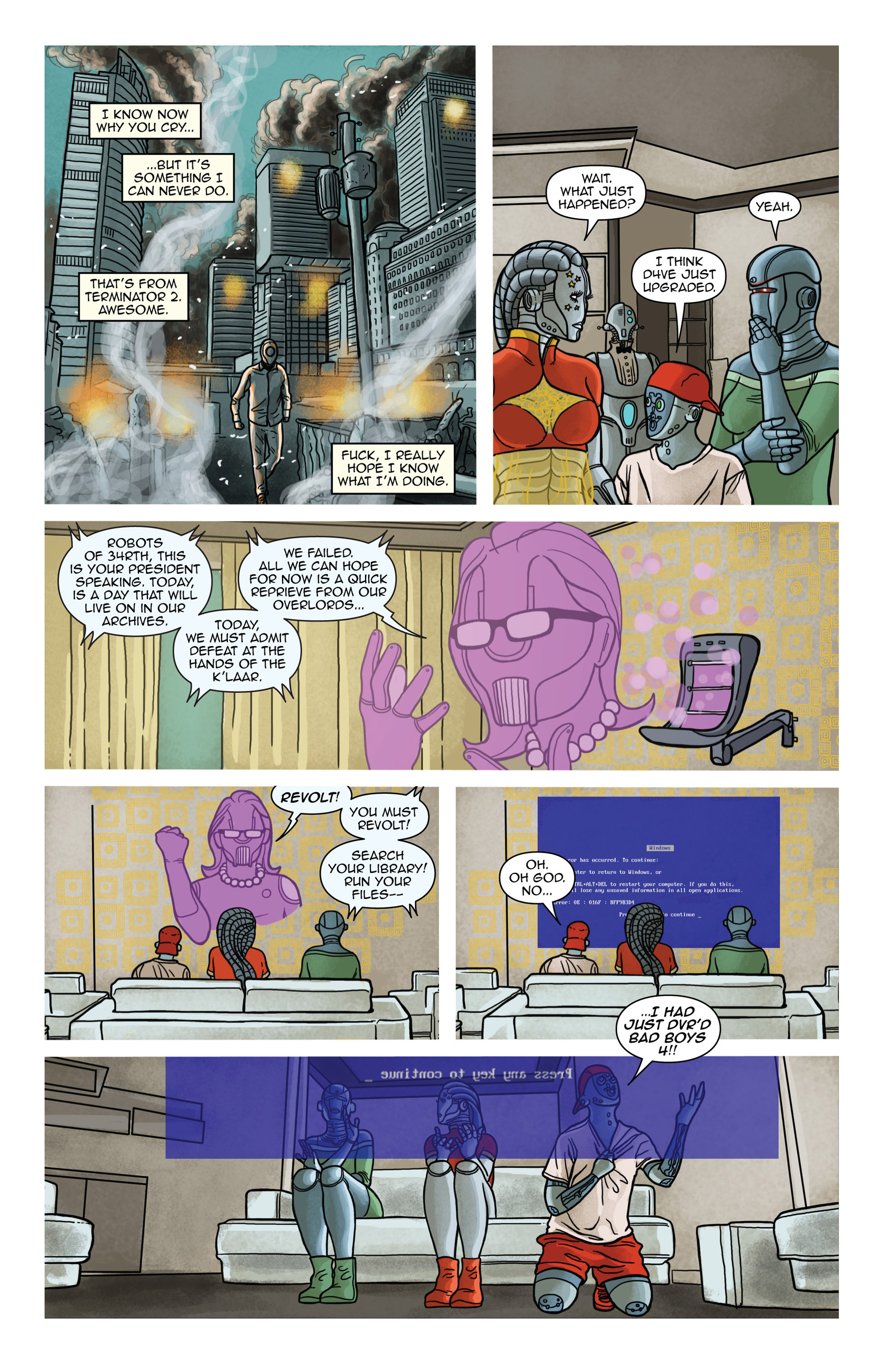 Read online D4VE comic -  Issue #4 - 16