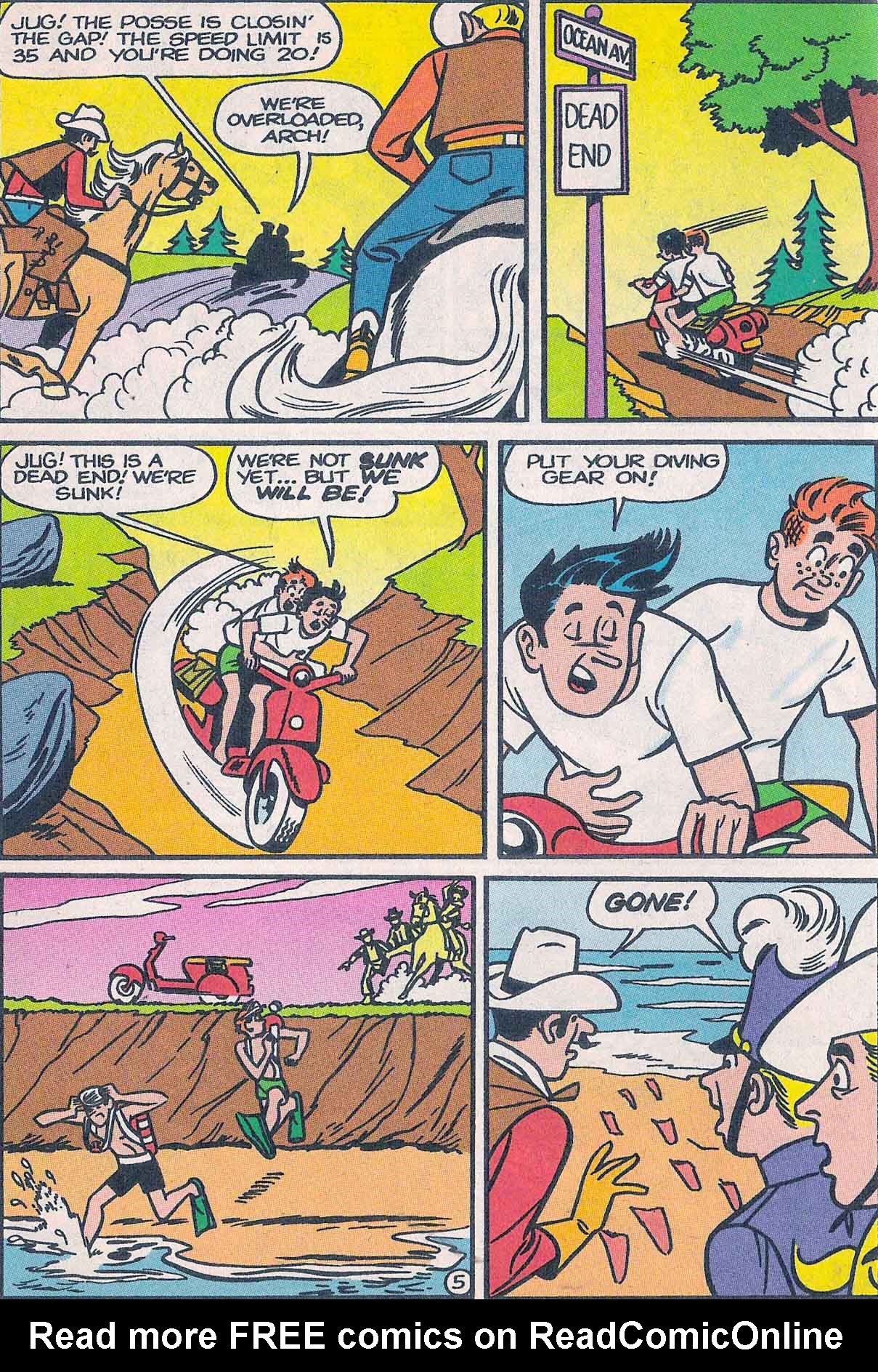 Read online Jughead's Double Digest Magazine comic -  Issue #61 - 150