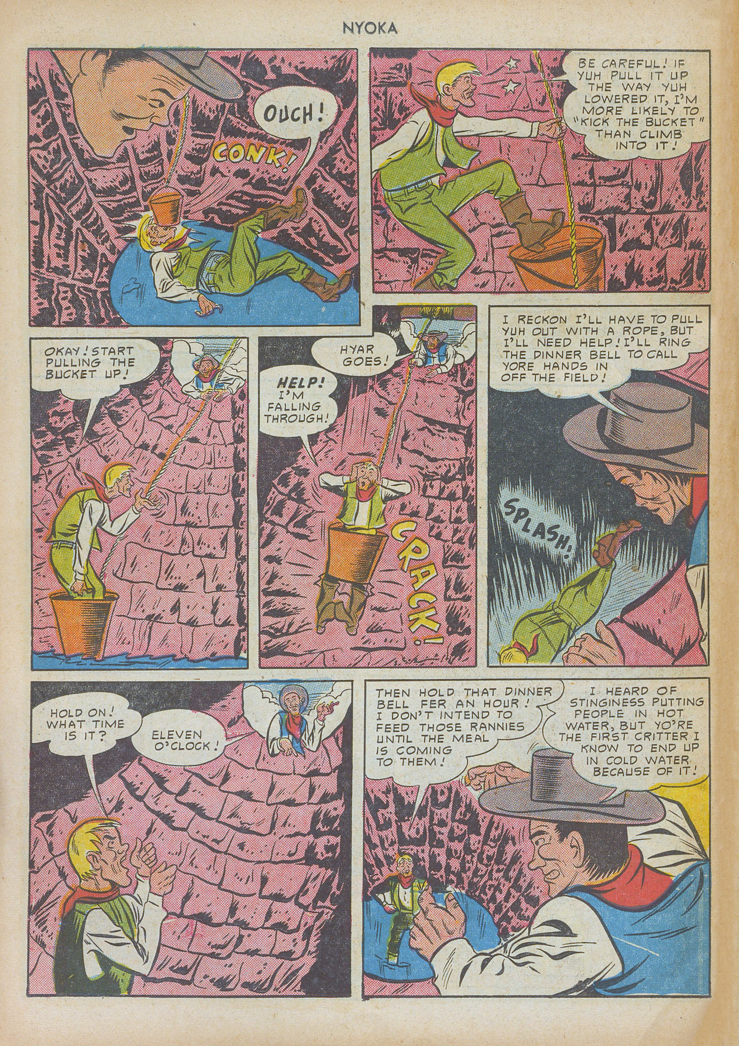 Read online Nyoka the Jungle Girl (1945) comic -  Issue #47 - 52