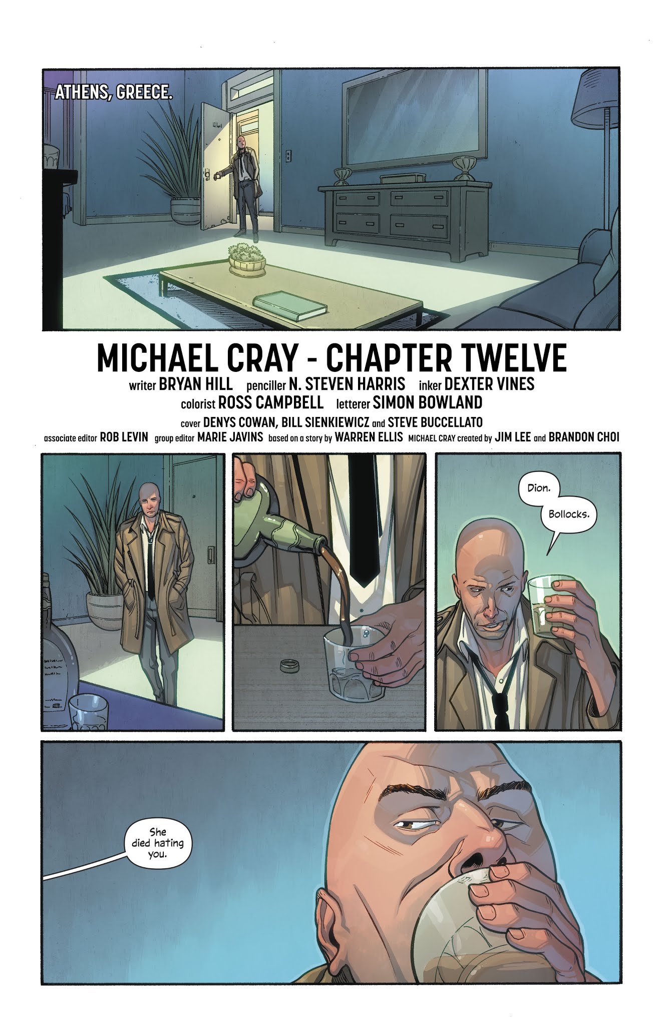 Read online The Wild Storm: Michael Cray comic -  Issue #12 - 3