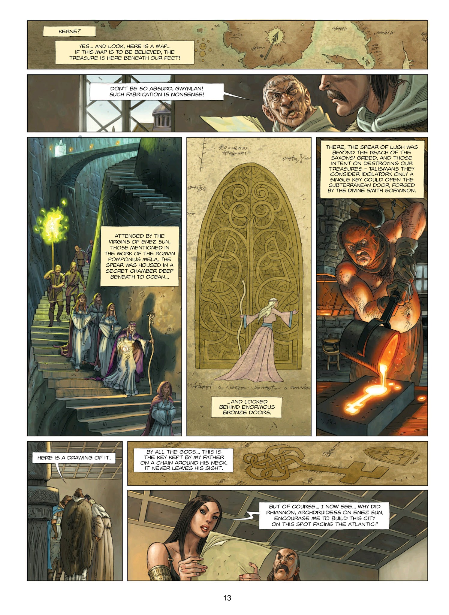 Read online Druids comic -  Issue #3 - 13