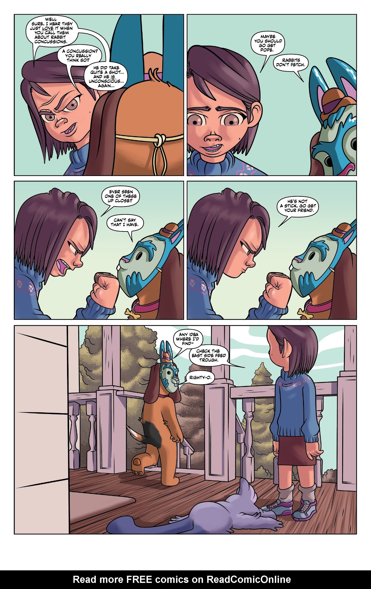 Read online Auntie Agatha's Home For Wayward Rabbits comic -  Issue #3 - 15