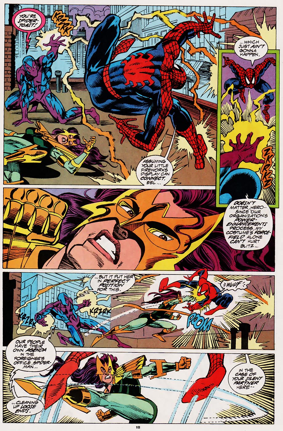 Read online Web of Spider-Man (1985) comic -  Issue #99 - 16