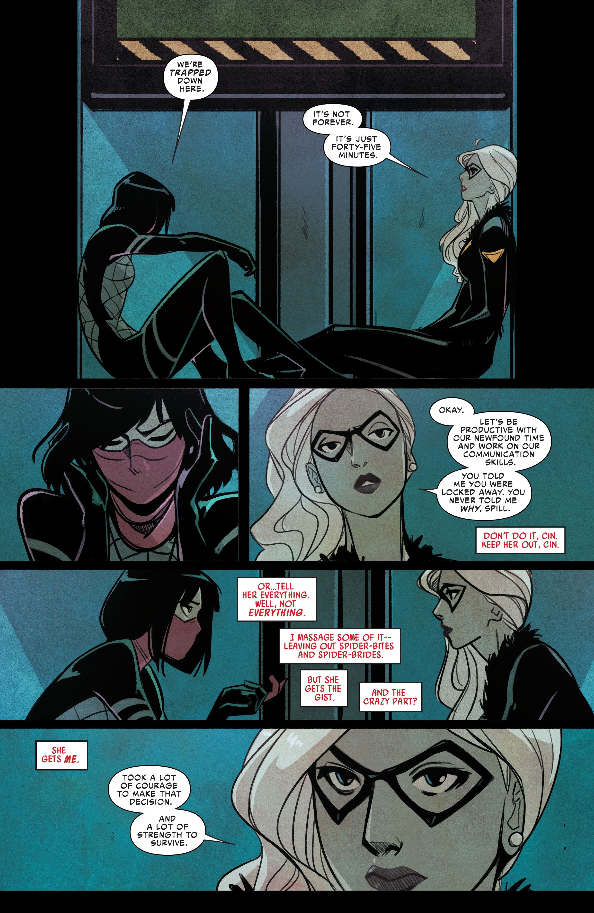 Read online Silk: Out of the Spider-Verse comic -  Issue # TPB 3 (Part 1) - 13