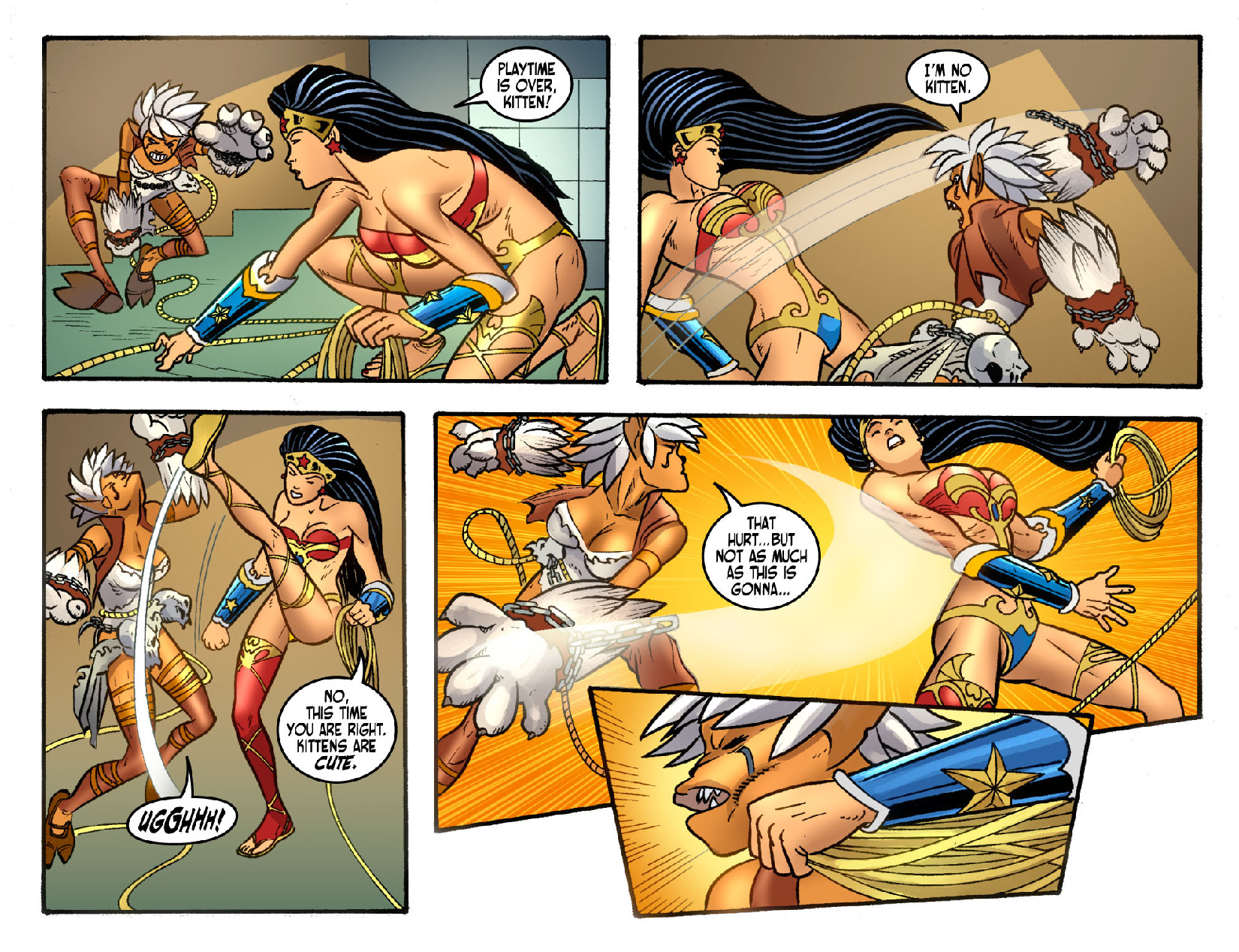 Read online Ame-Comi: Wonder Woman comic -  Issue #3 - 11