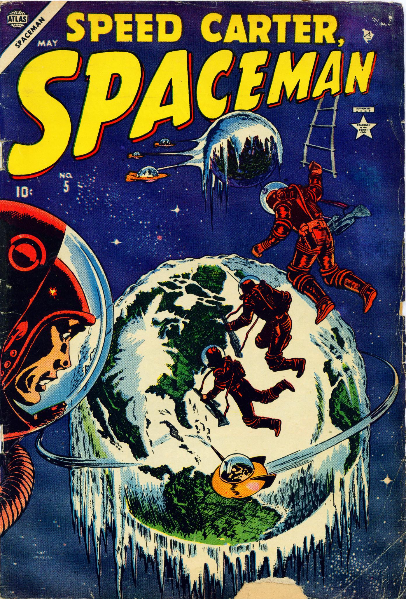 Read online Speed Carter, Spaceman comic -  Issue #5 - 1