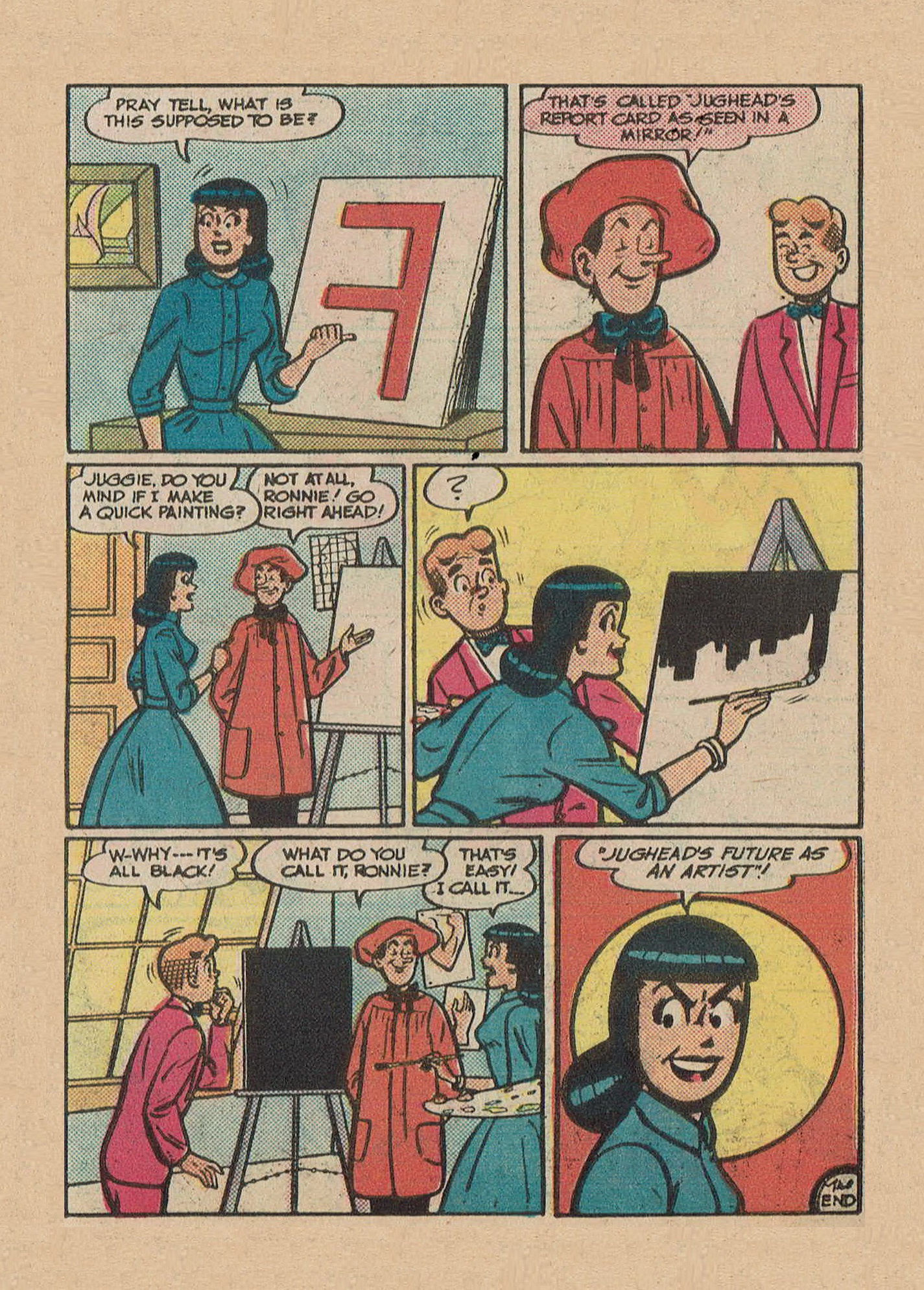 Read online Jughead Jones Comics Digest comic -  Issue #24 - 64