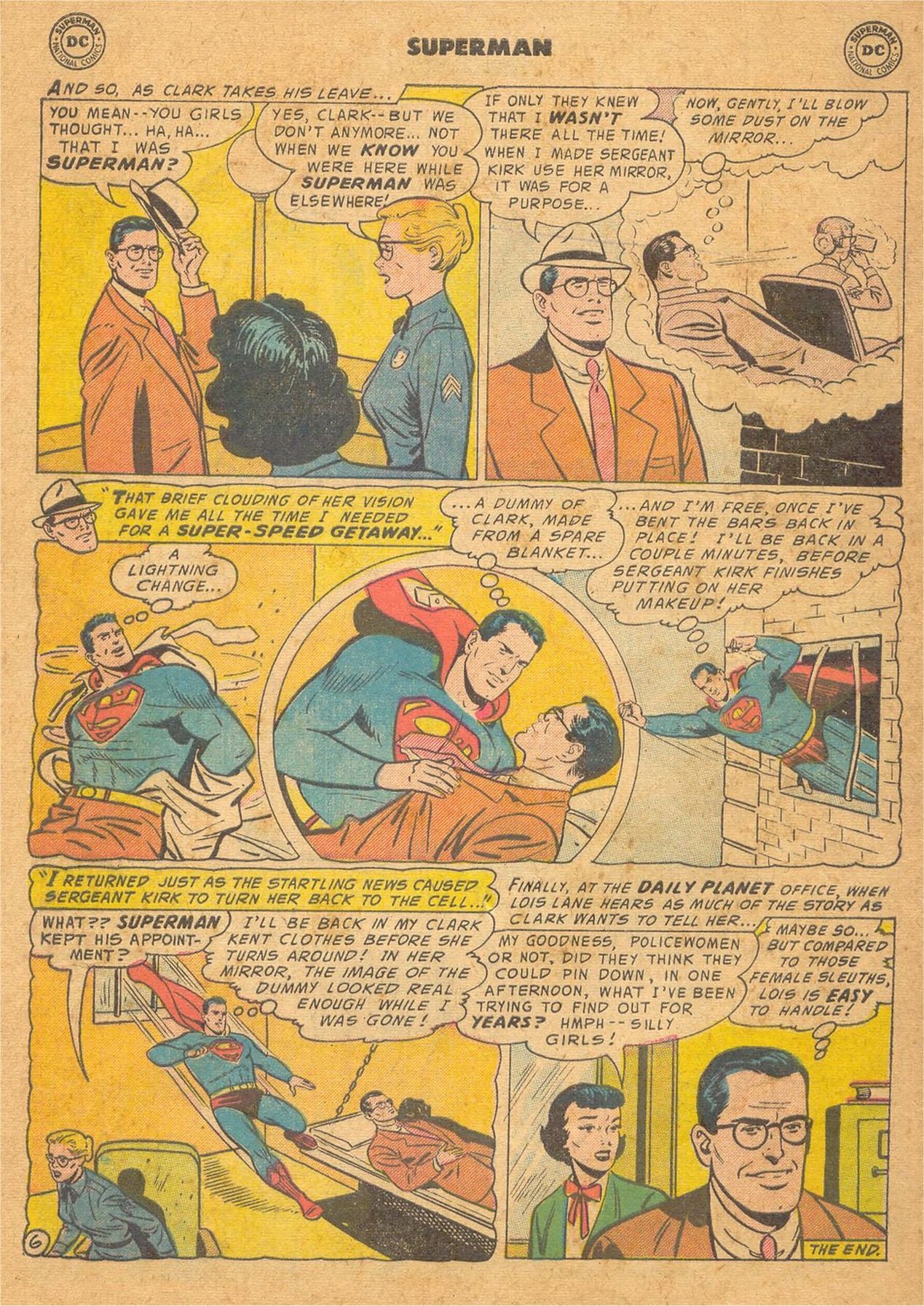 Read online Superman (1939) comic -  Issue #108 - 32