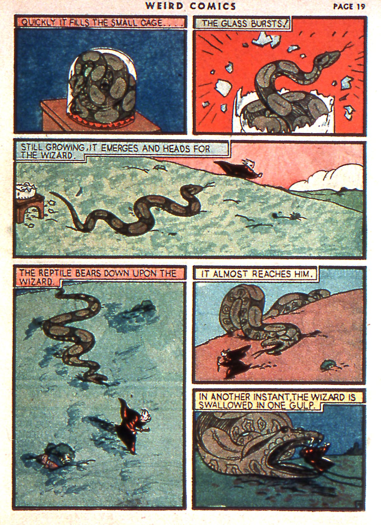 Read online Weird Comics comic -  Issue #4 - 21