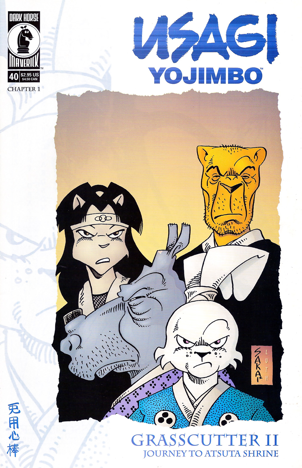 Read online Usagi Yojimbo (1996) comic -  Issue #40 - 1