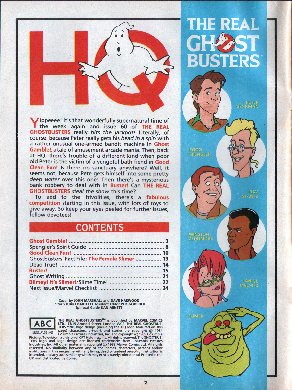 Read online The Real Ghostbusters comic -  Issue #60 - 2