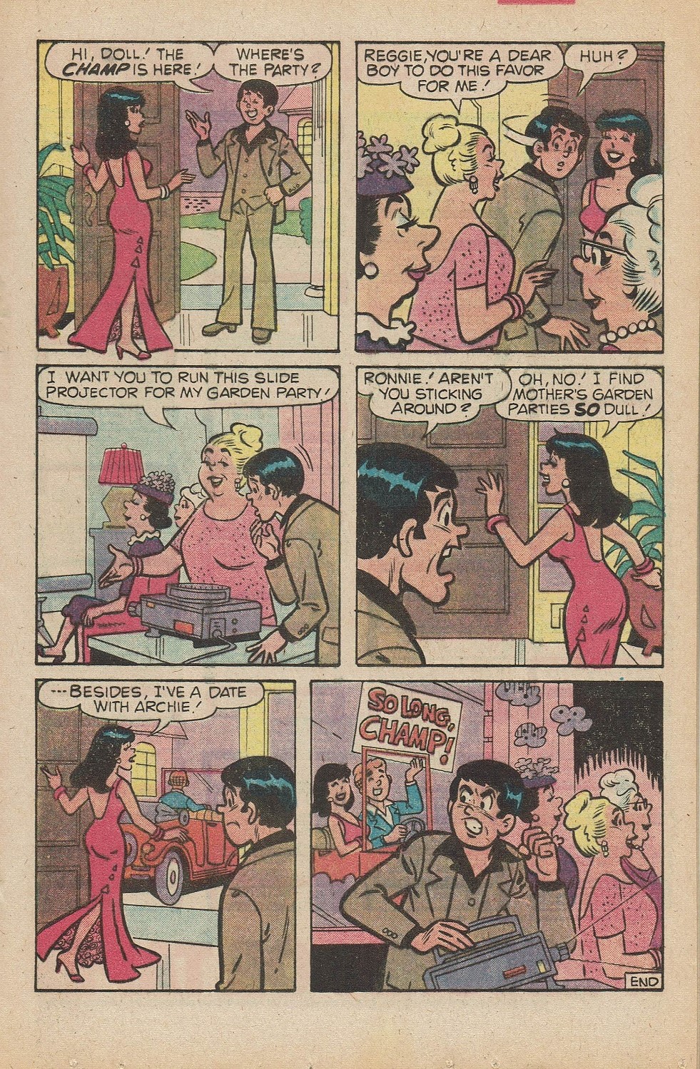 Read online Reggie and Me (1966) comic -  Issue #122 - 17