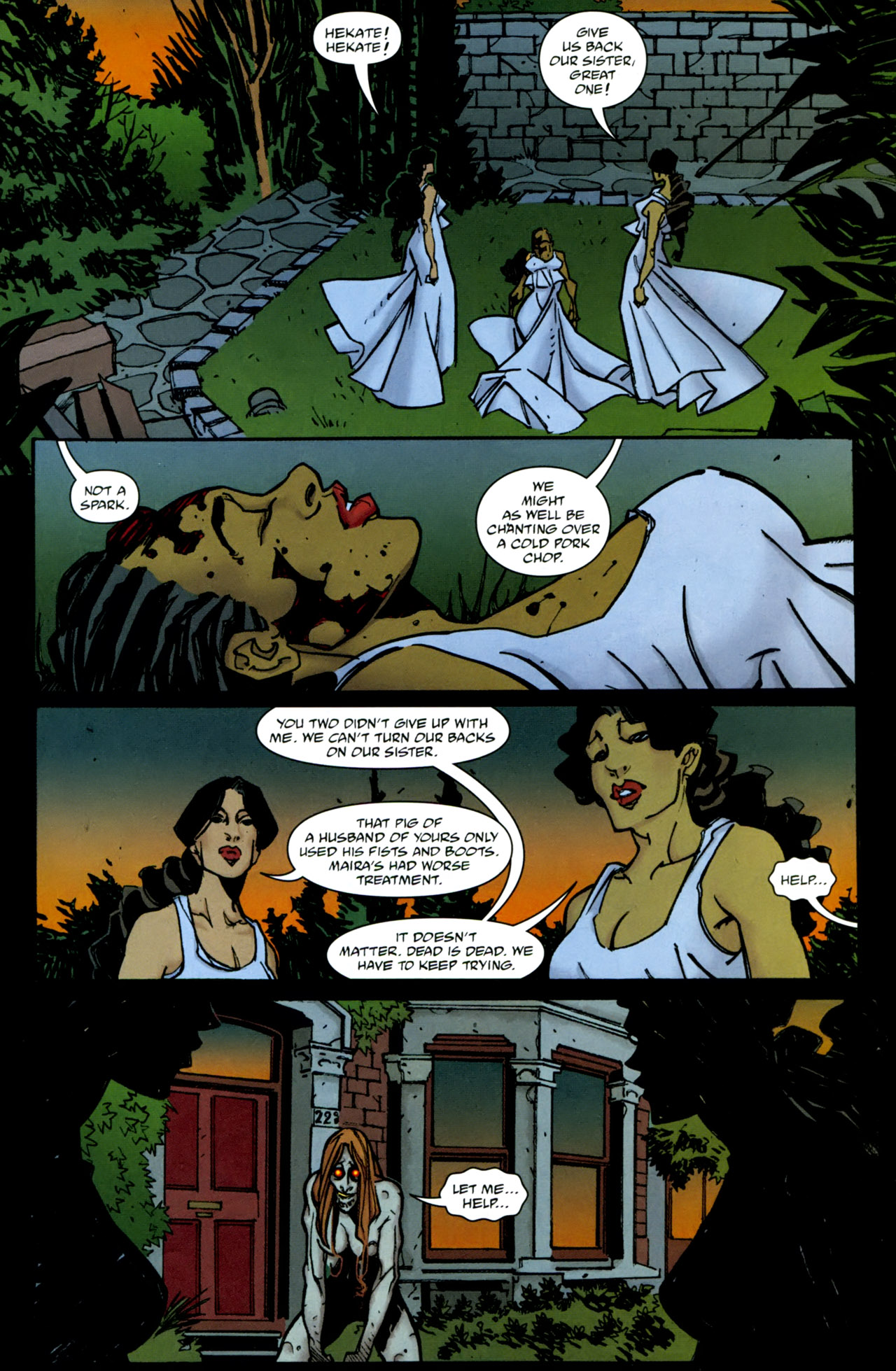 Read online Greek Street comic -  Issue #16 - 13