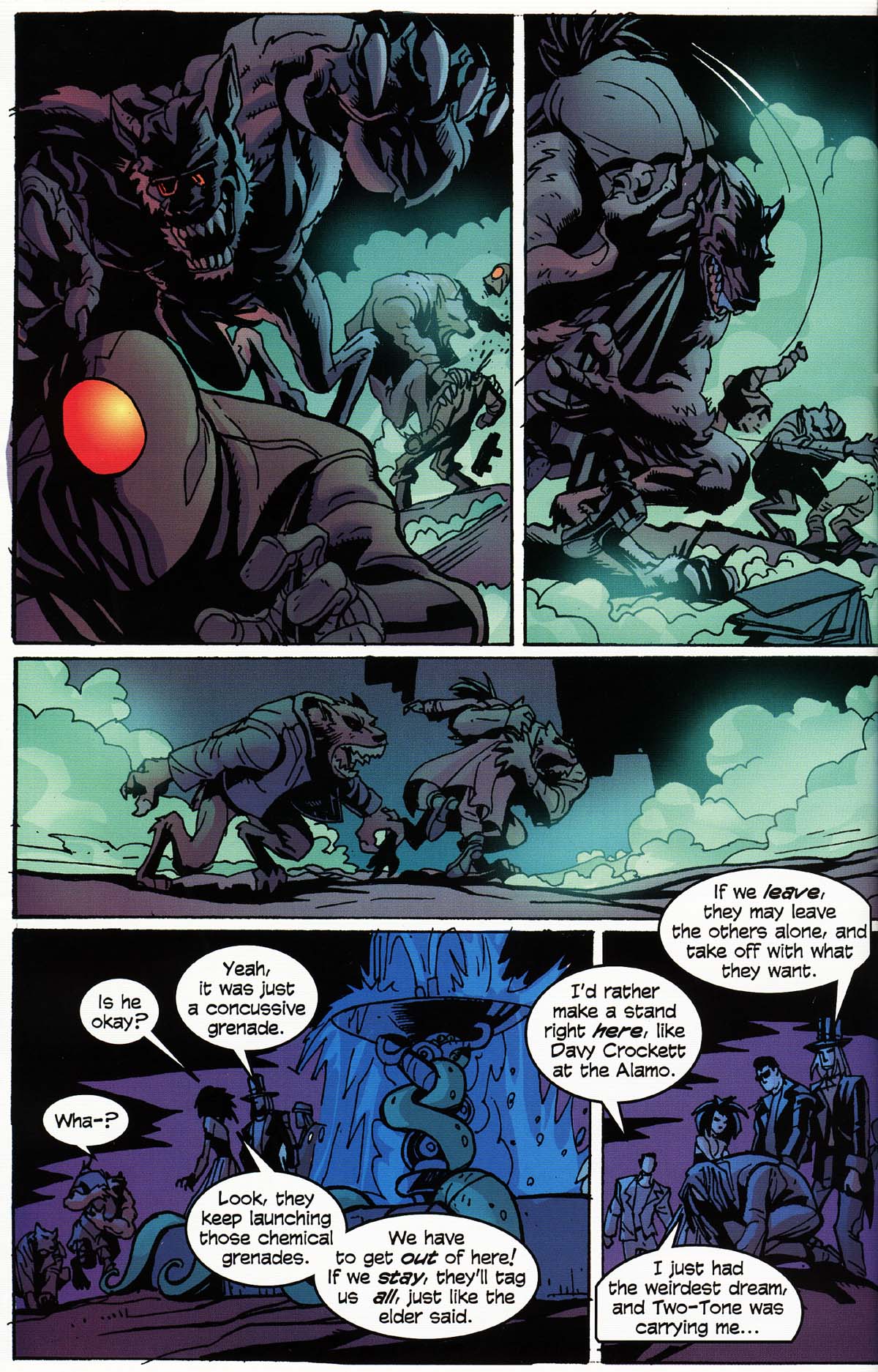 Read online Werewolf the Apocalypse comic -  Issue # Bone Gnawers - 46