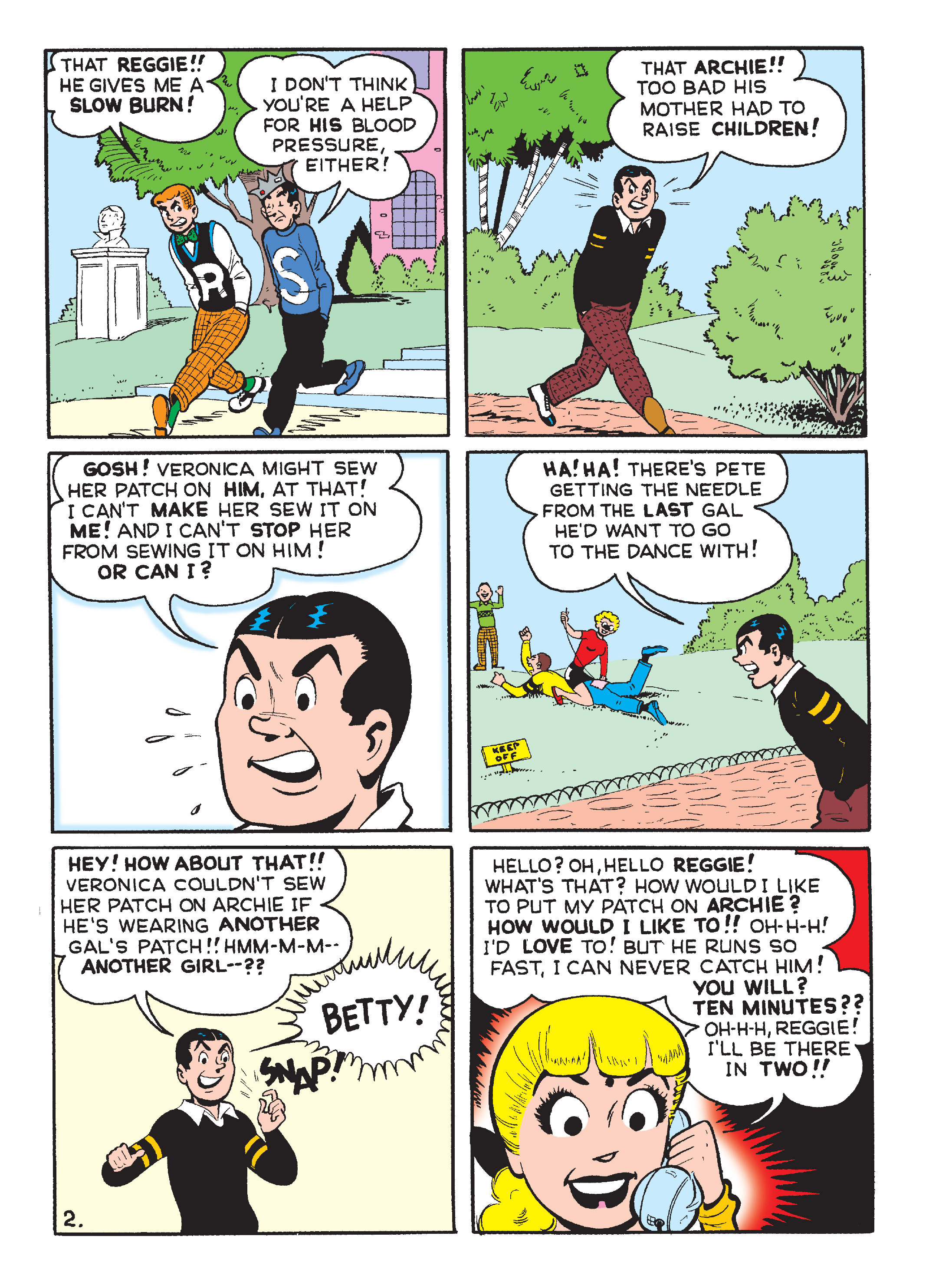 Read online Archie's Funhouse Double Digest comic -  Issue #19 - 129