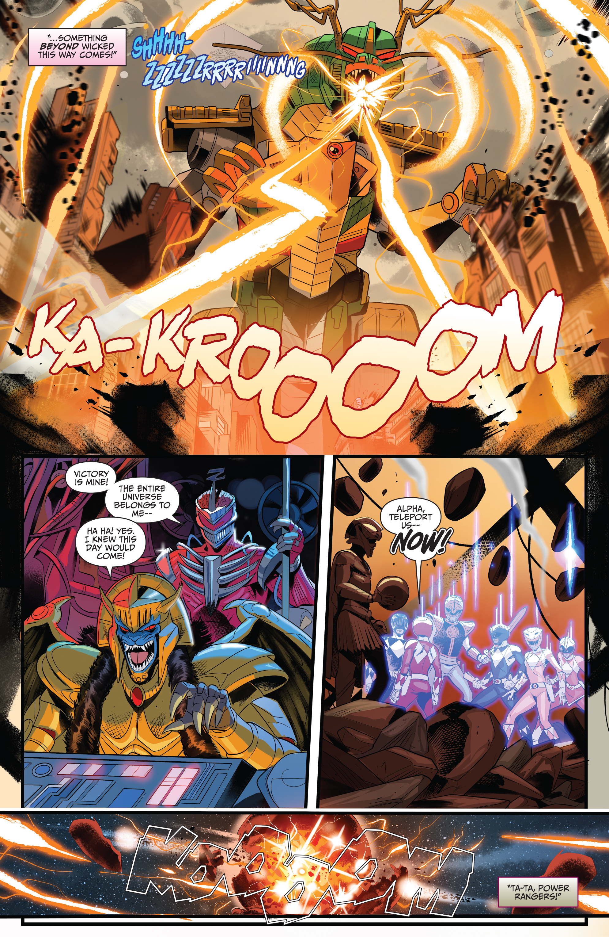 Read online Saban's Go Go Power Rangers comic -  Issue #32 - 4