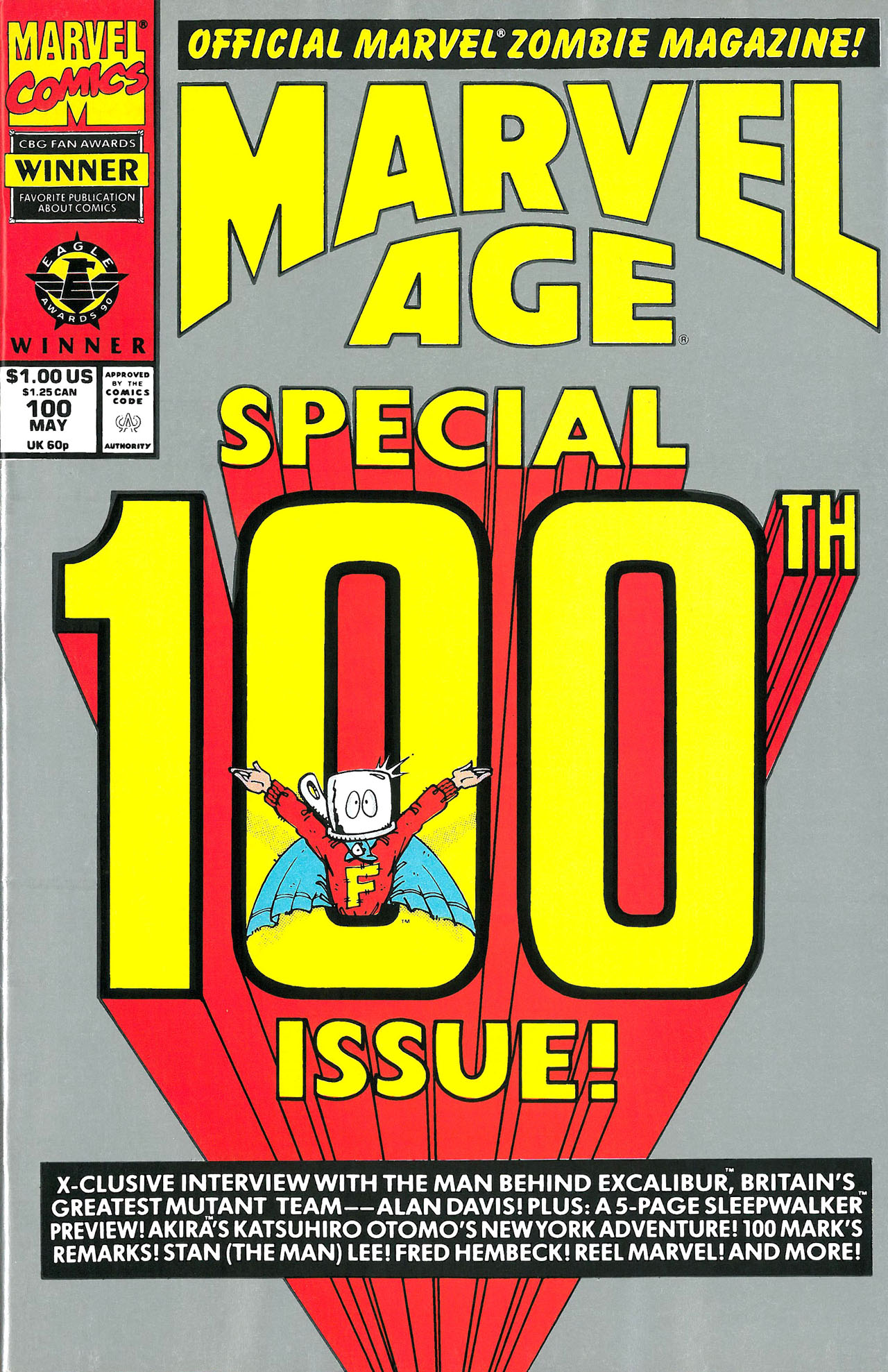 Read online Marvel Age comic -  Issue #100 - 1