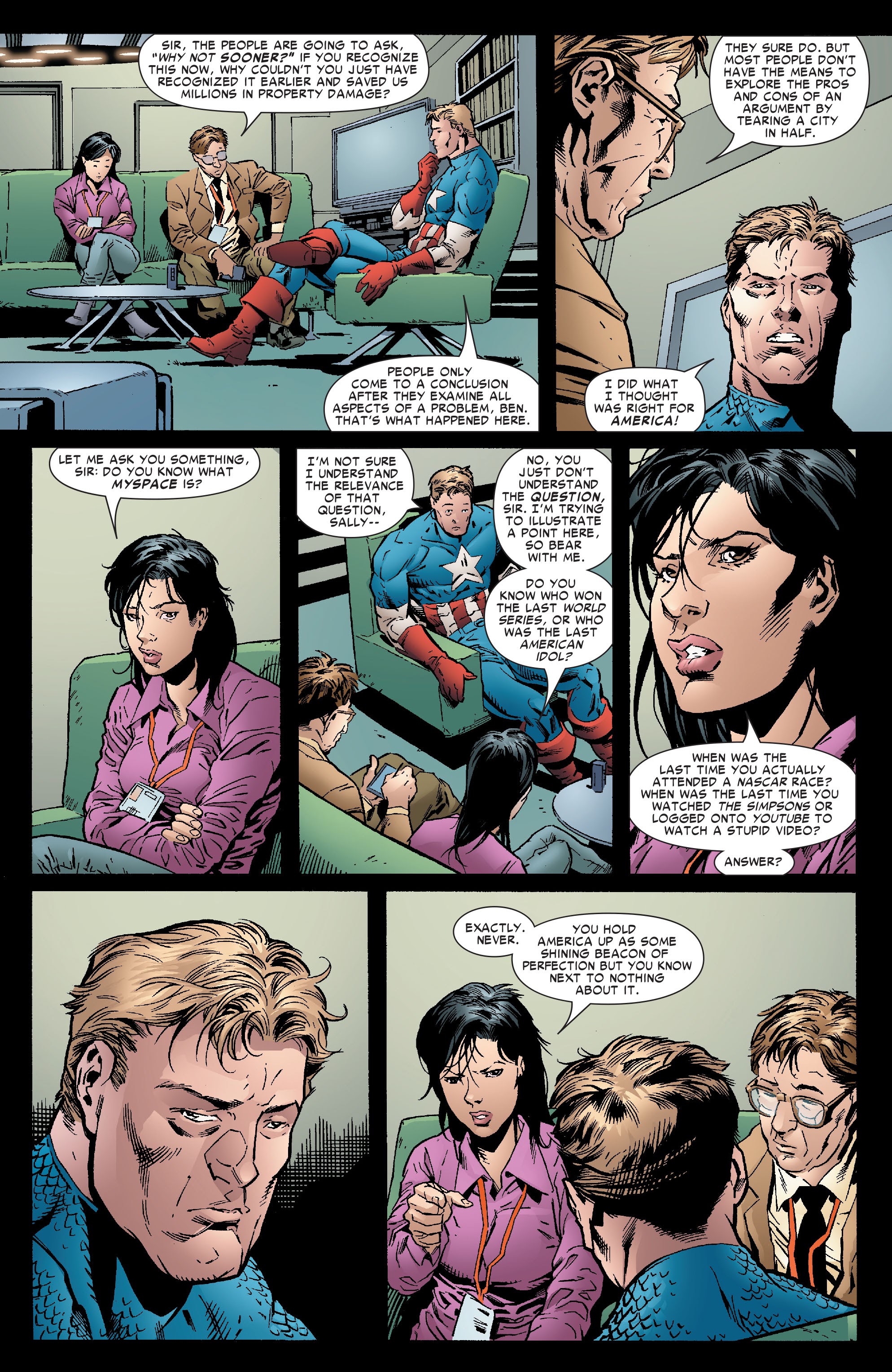 Read online Civil War: Front Line comic -  Issue #11 - 11