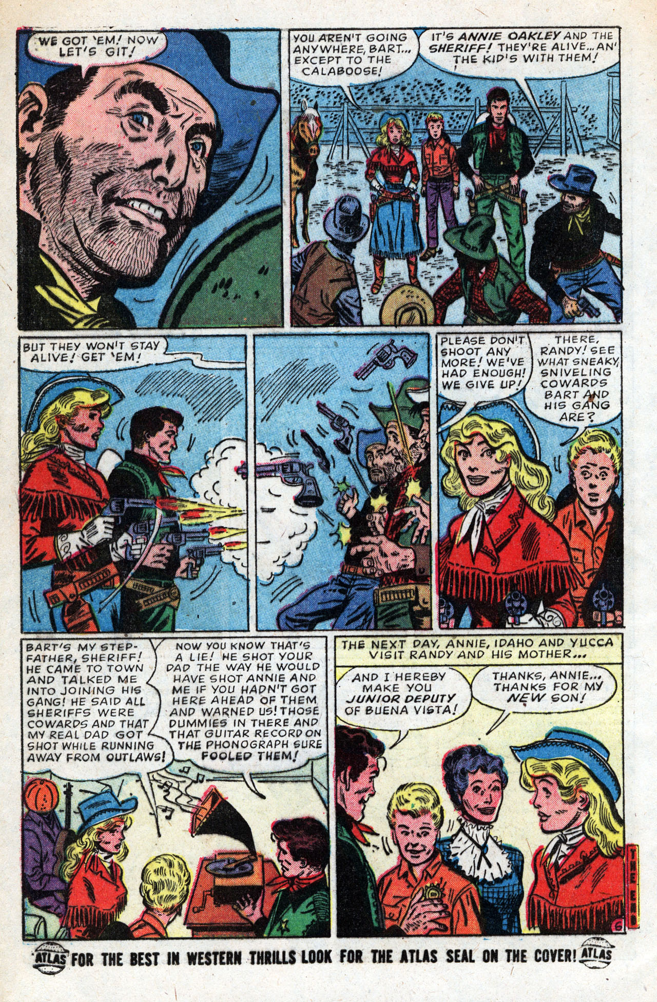 Read online Annie Oakley comic -  Issue #8 - 32