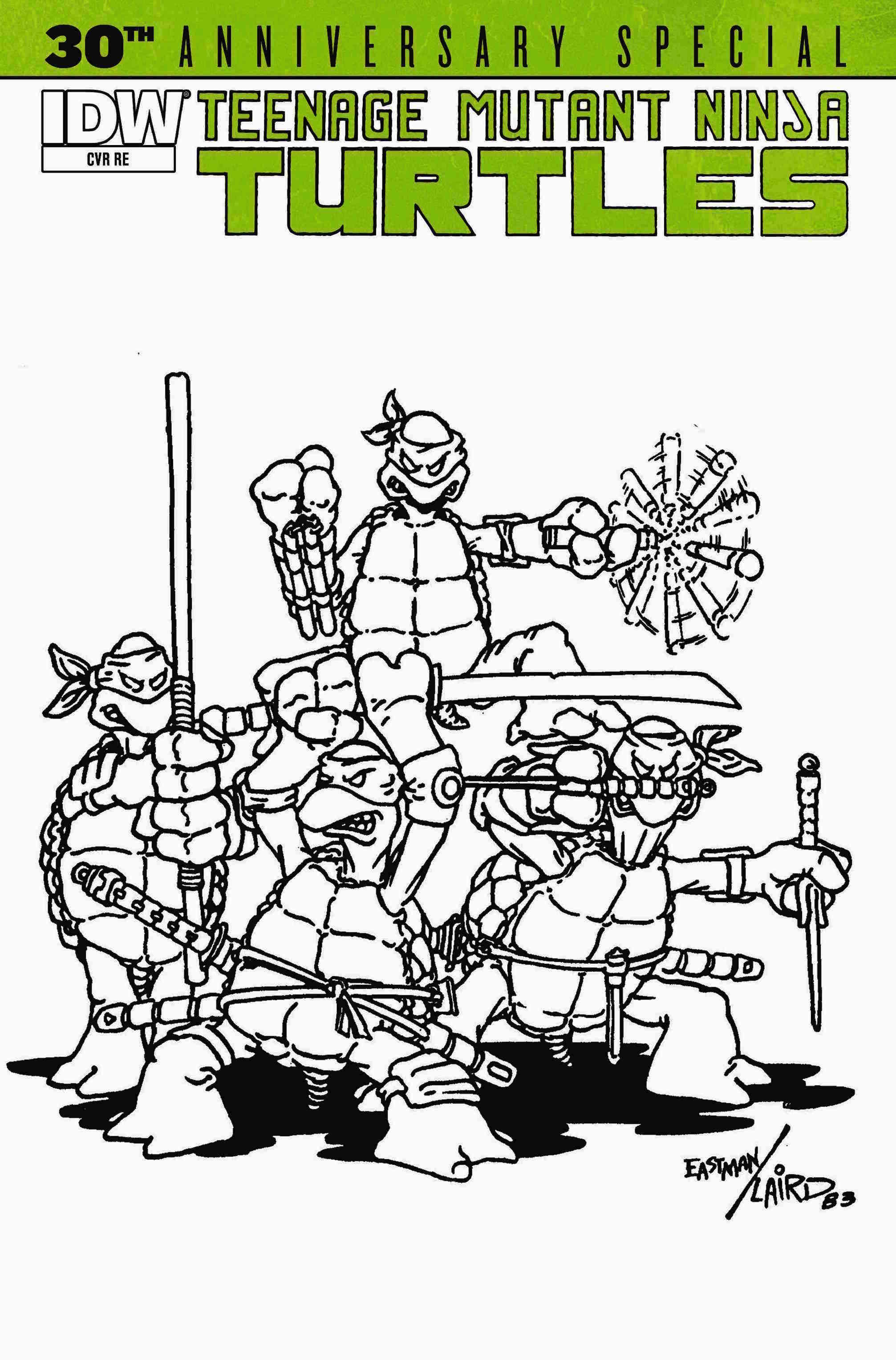 Read online Teenage Mutant Ninja Turtles 30th Anniversary Special comic -  Issue # Full - 8