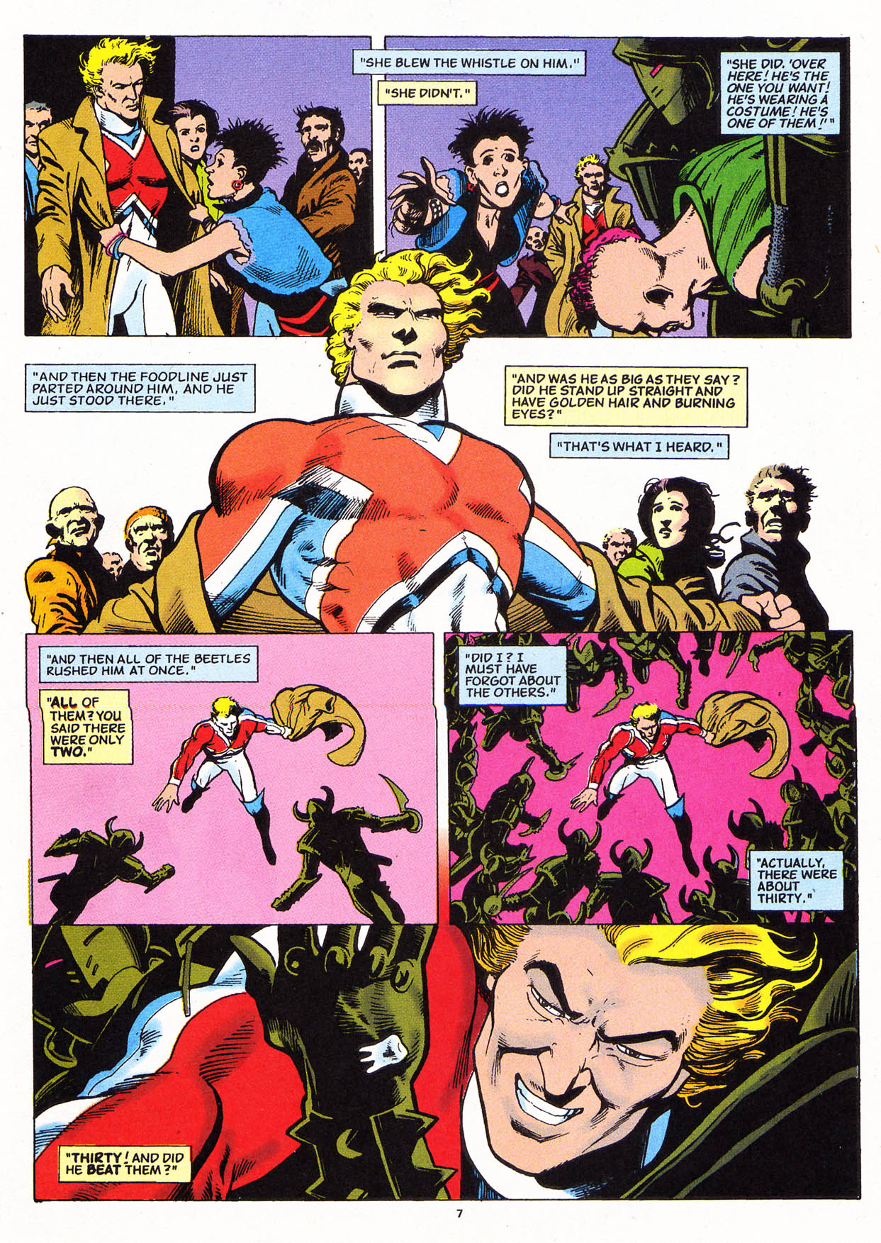 Read online X-Men Archives Featuring Captain Britain comic -  Issue #6 - 7