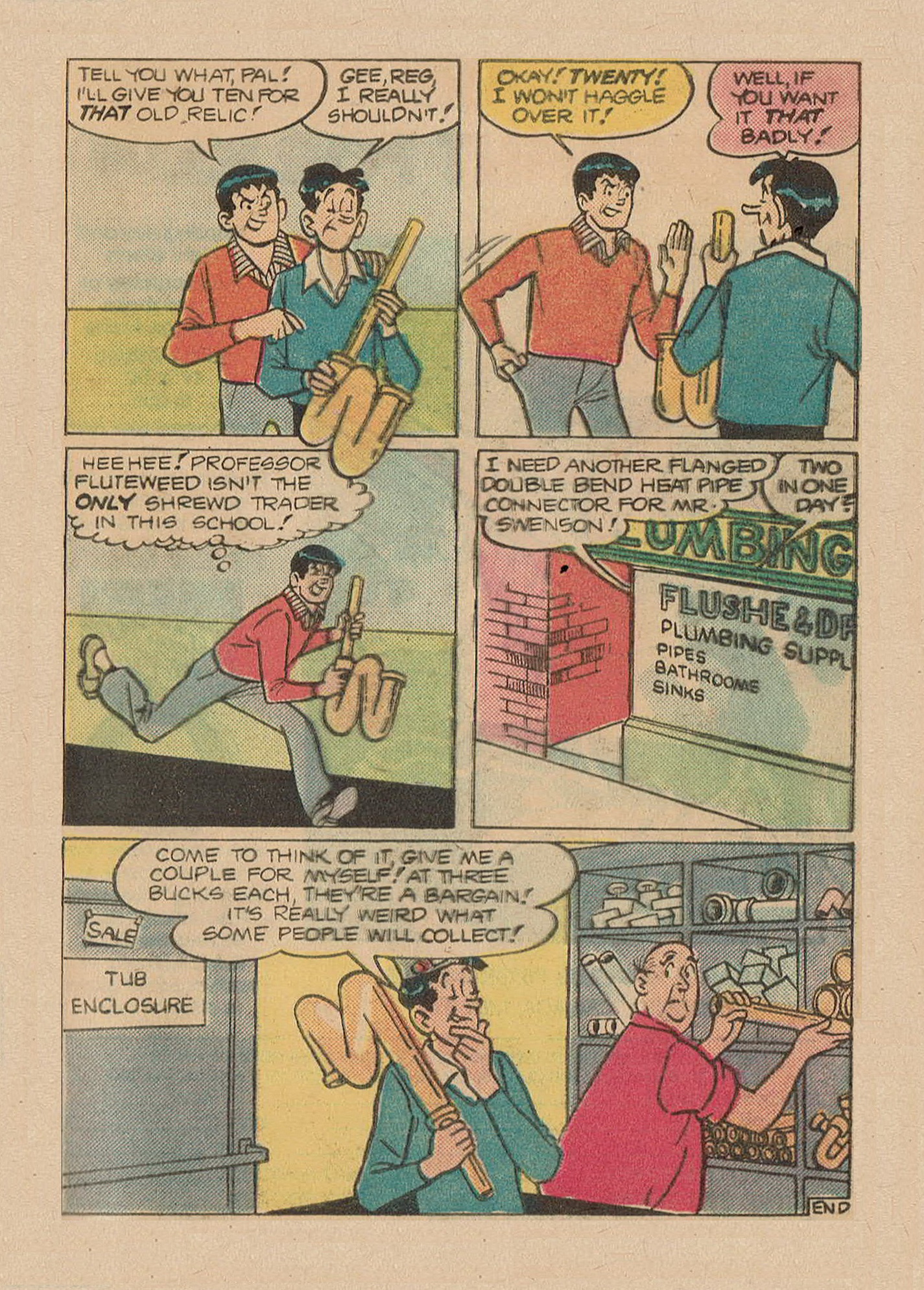 Read online Jughead with Archie Digest Magazine comic -  Issue #72 - 129